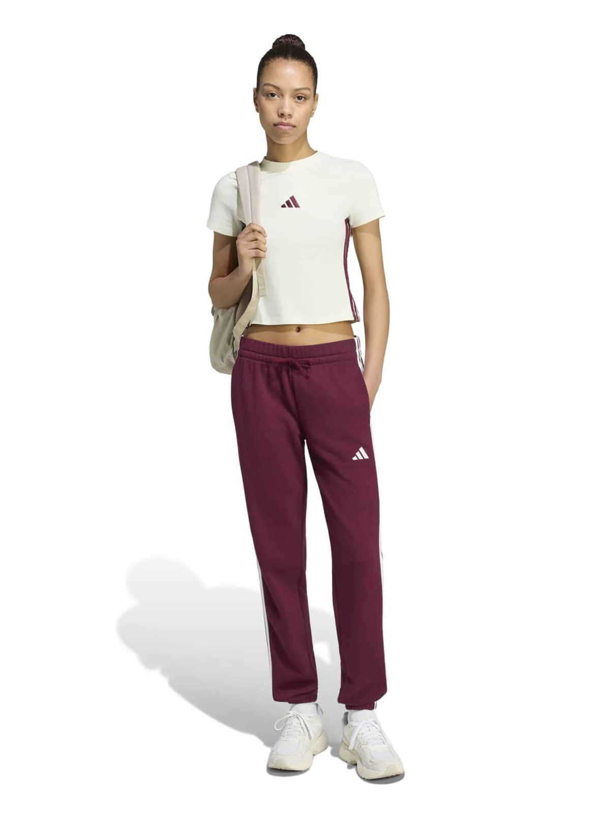 POLO MUJER ADIDAS ESSENTIALS 3 TIRAS SLIM BABY - 5