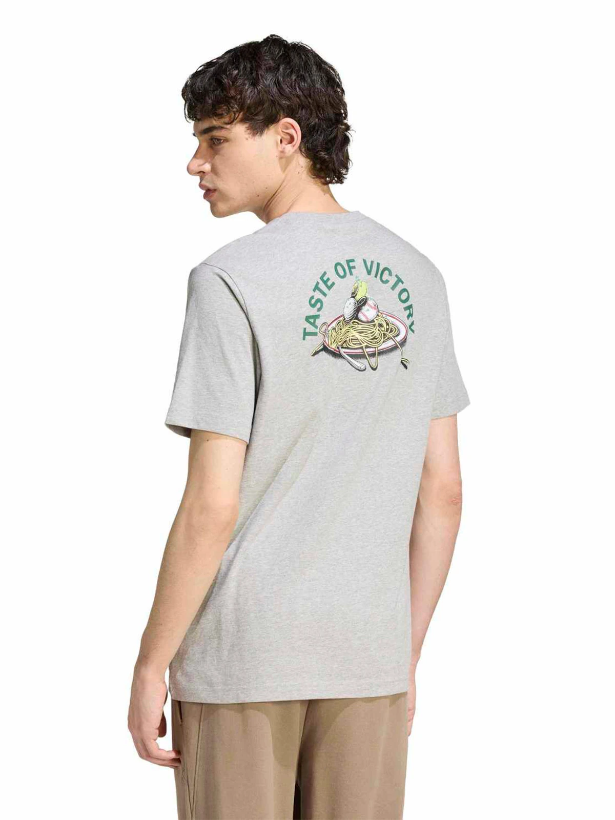 POLO MANGA CORTA HOMBRE ADIDAS GRIS - 2