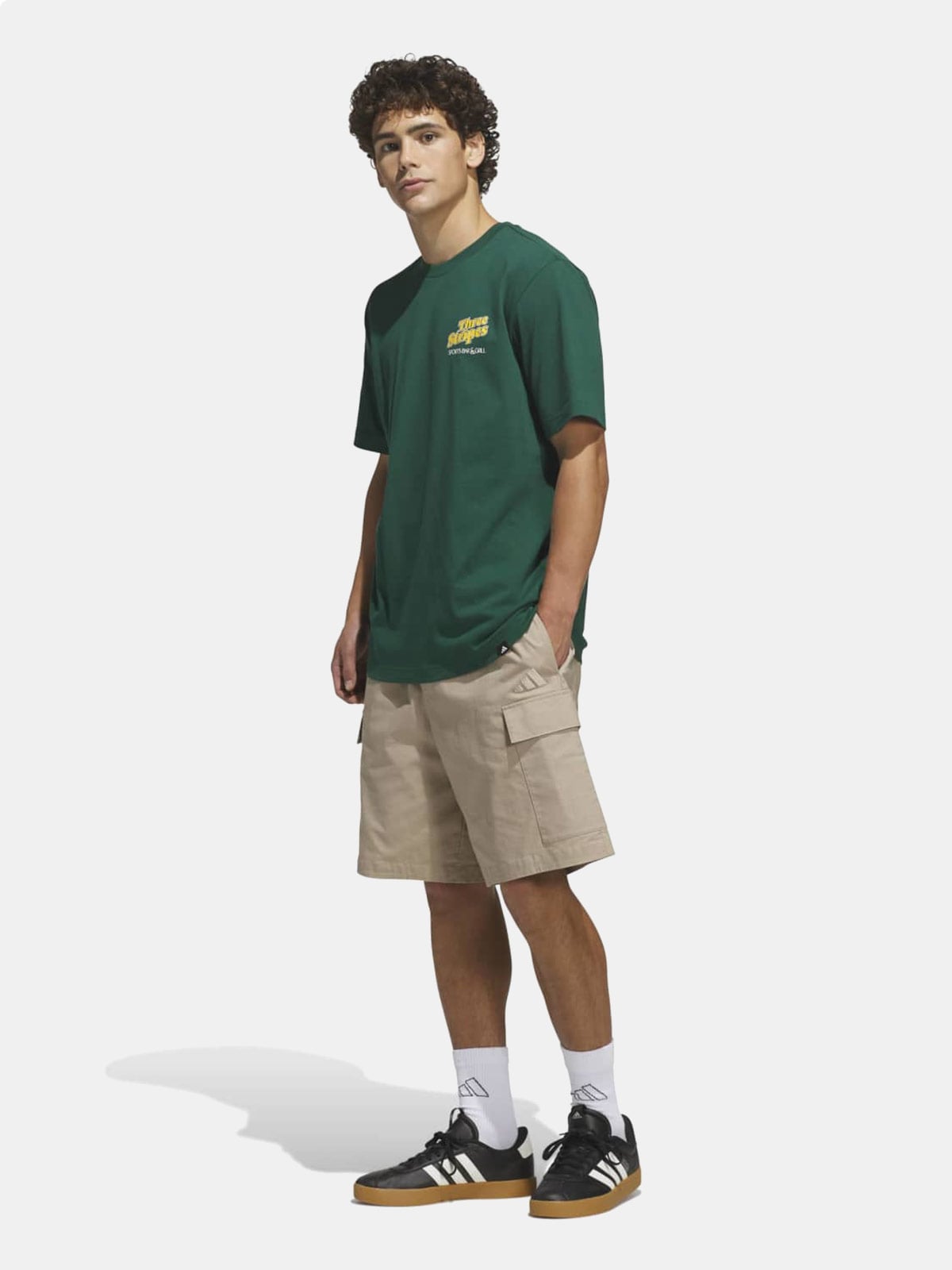 POLO TRAINING HOMBRE ADIDAS BAR POOL - 5
