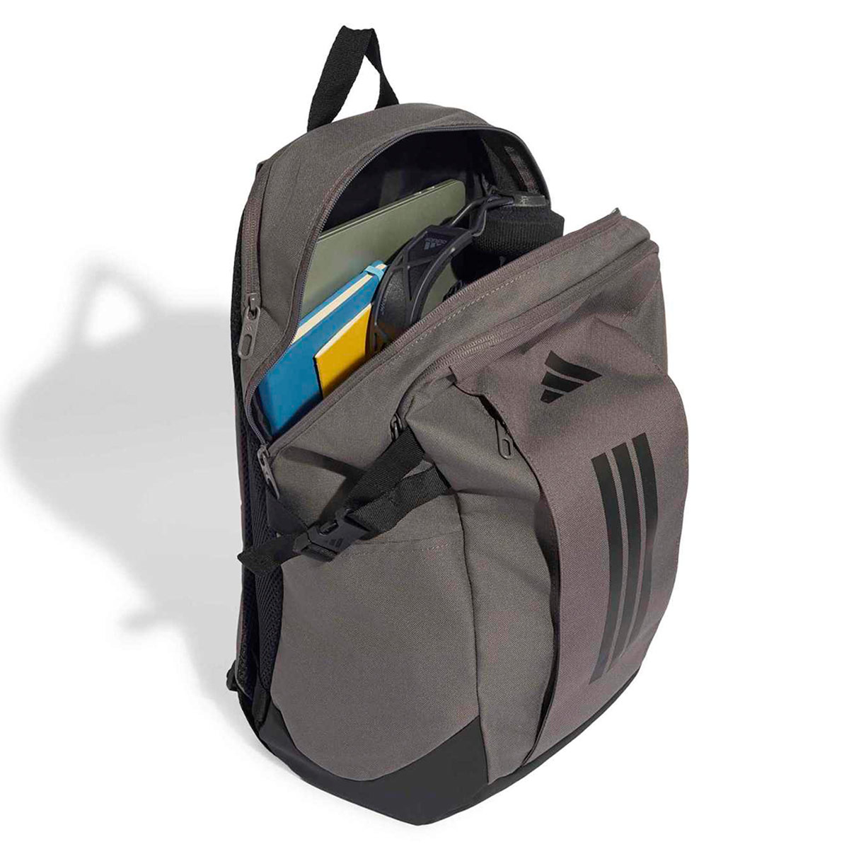 MOCHILA UNISEX ADIDAS GRIS APWR - 4