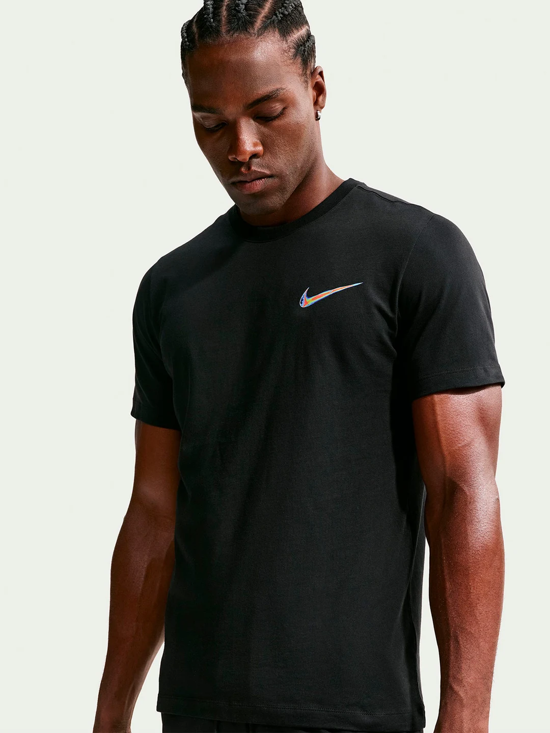 POLO HOMBRE NIKE NEGRO - 5