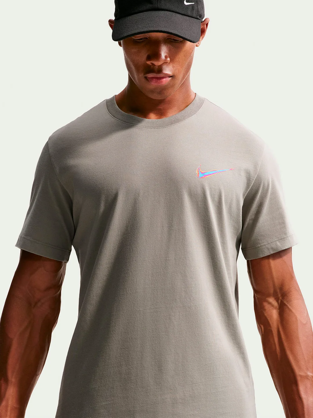 POLO HOMBRE NIKE GRIS - 5