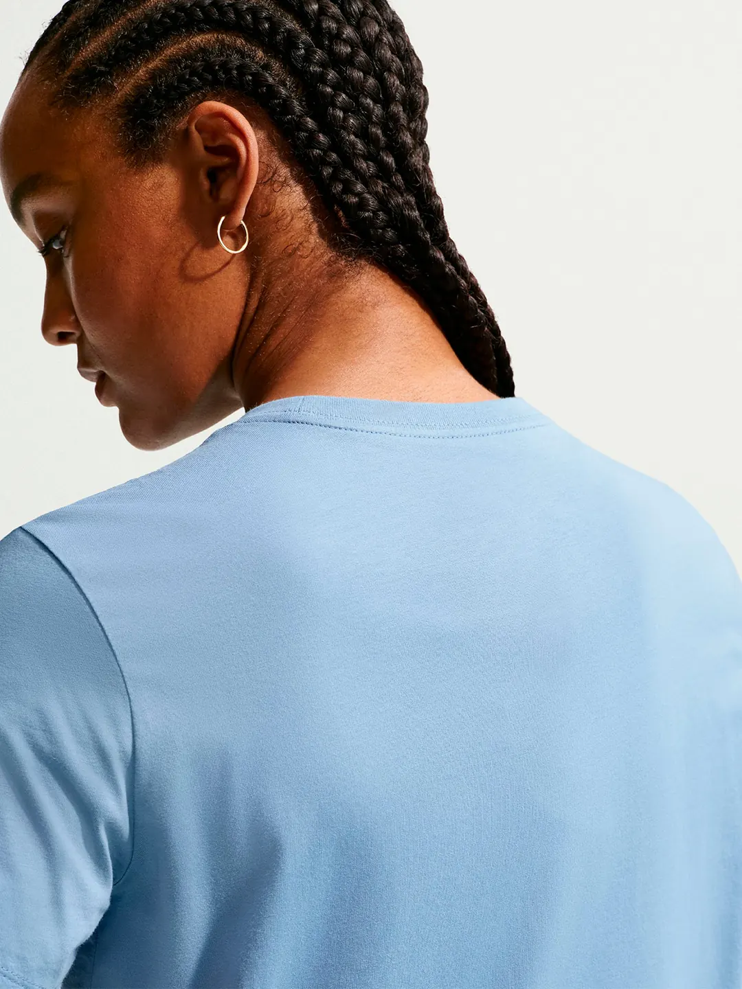 POLO MUJER NIKE CELESTE CLUB - 5
