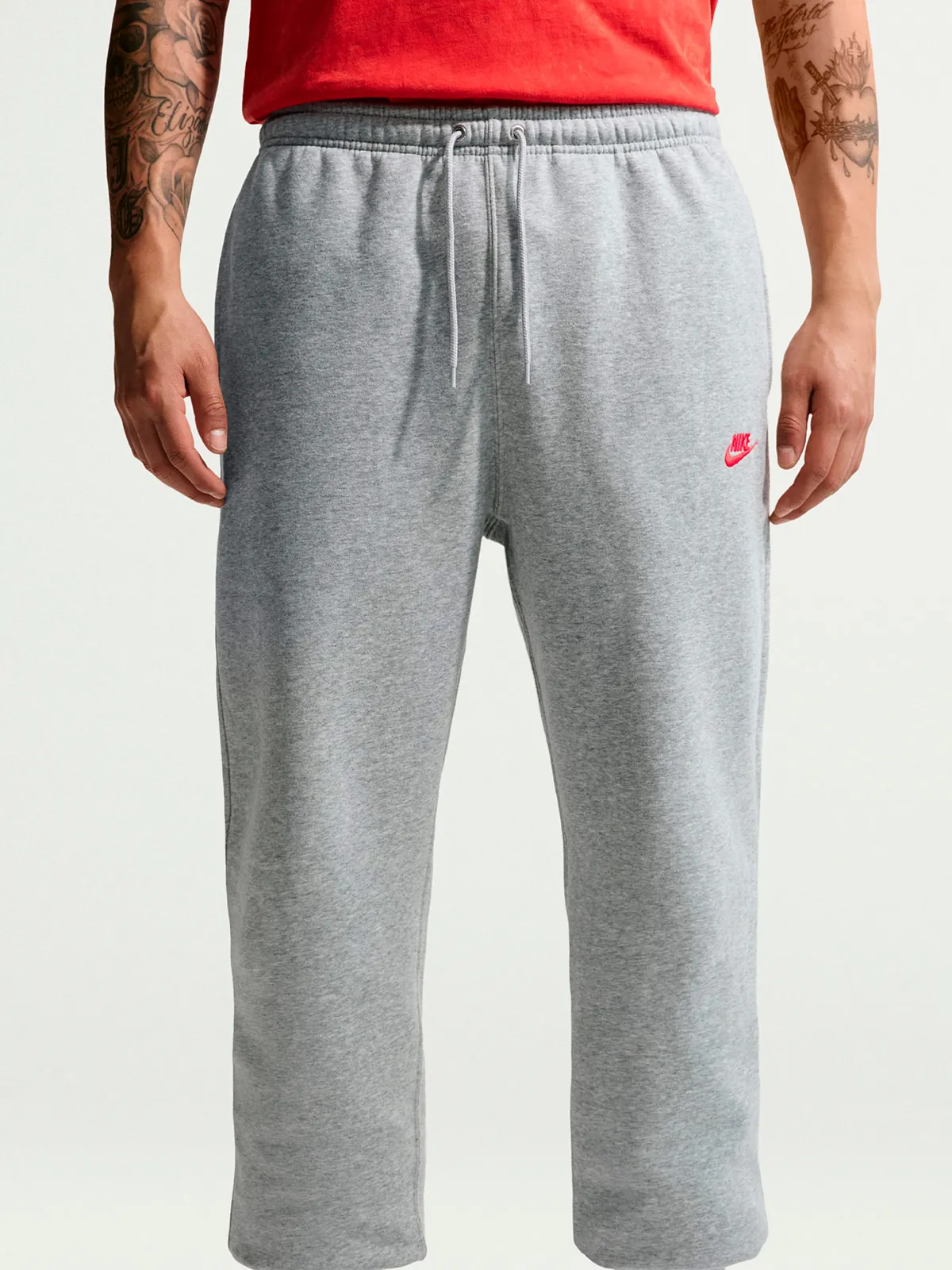 PANTALÓN BUZO ALGODÓN JOGGER HOMBRE NIKE GRIS - 4