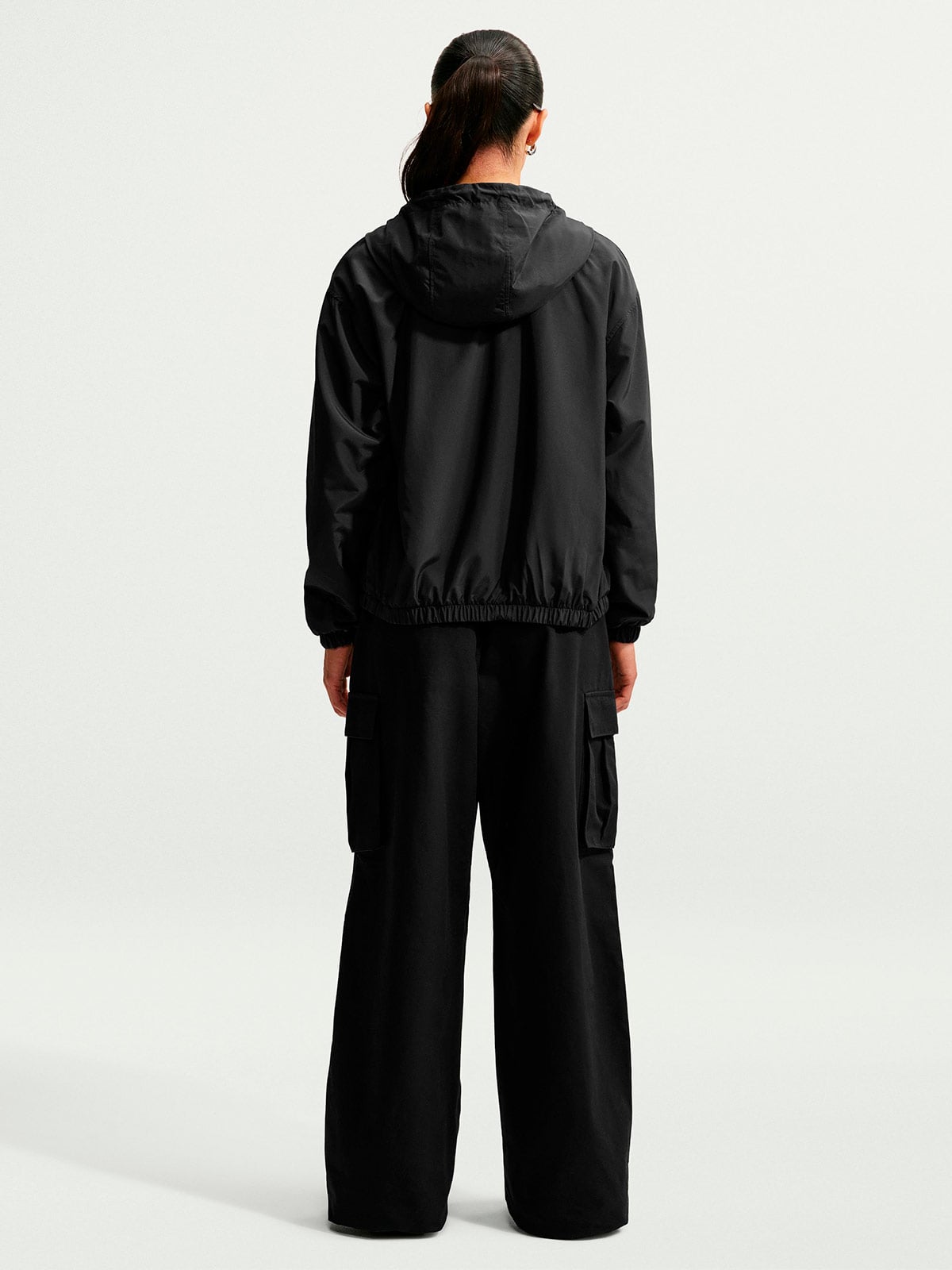 CASACA MUJER NIKE NEGRO CLASSIC - 2