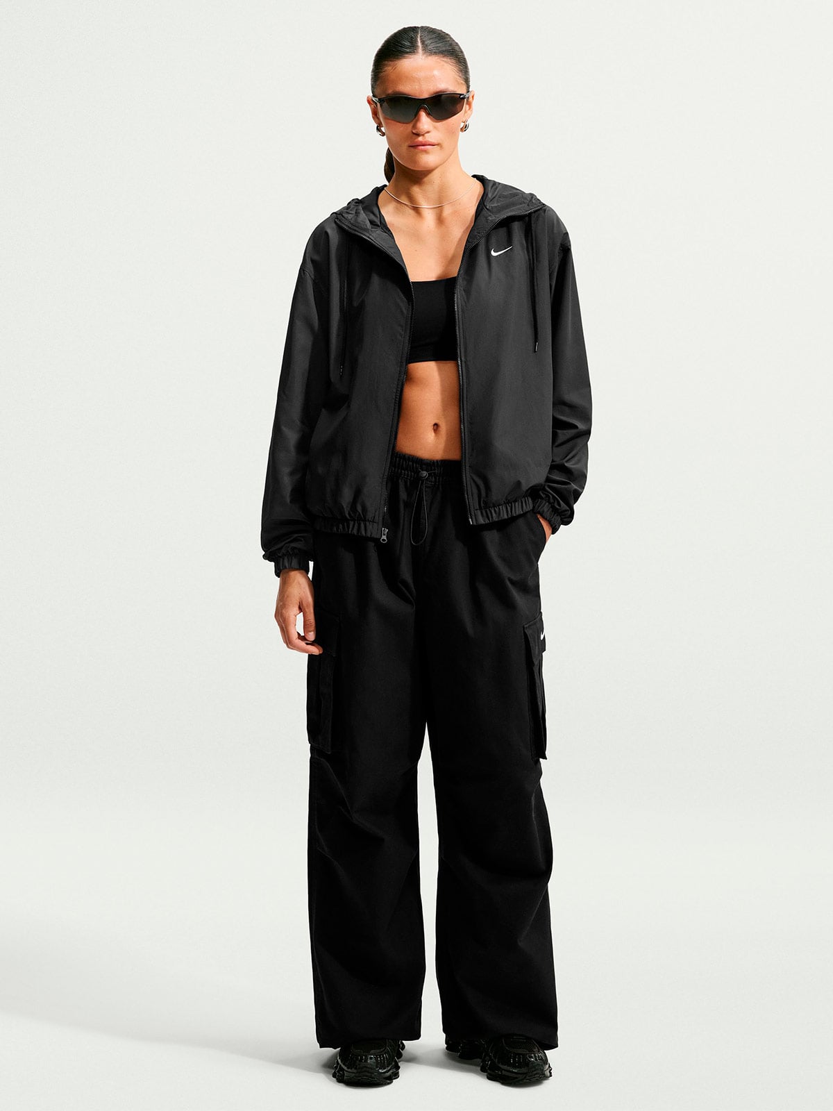 CASACA MUJER NIKE NEGRO CLASSIC - 3