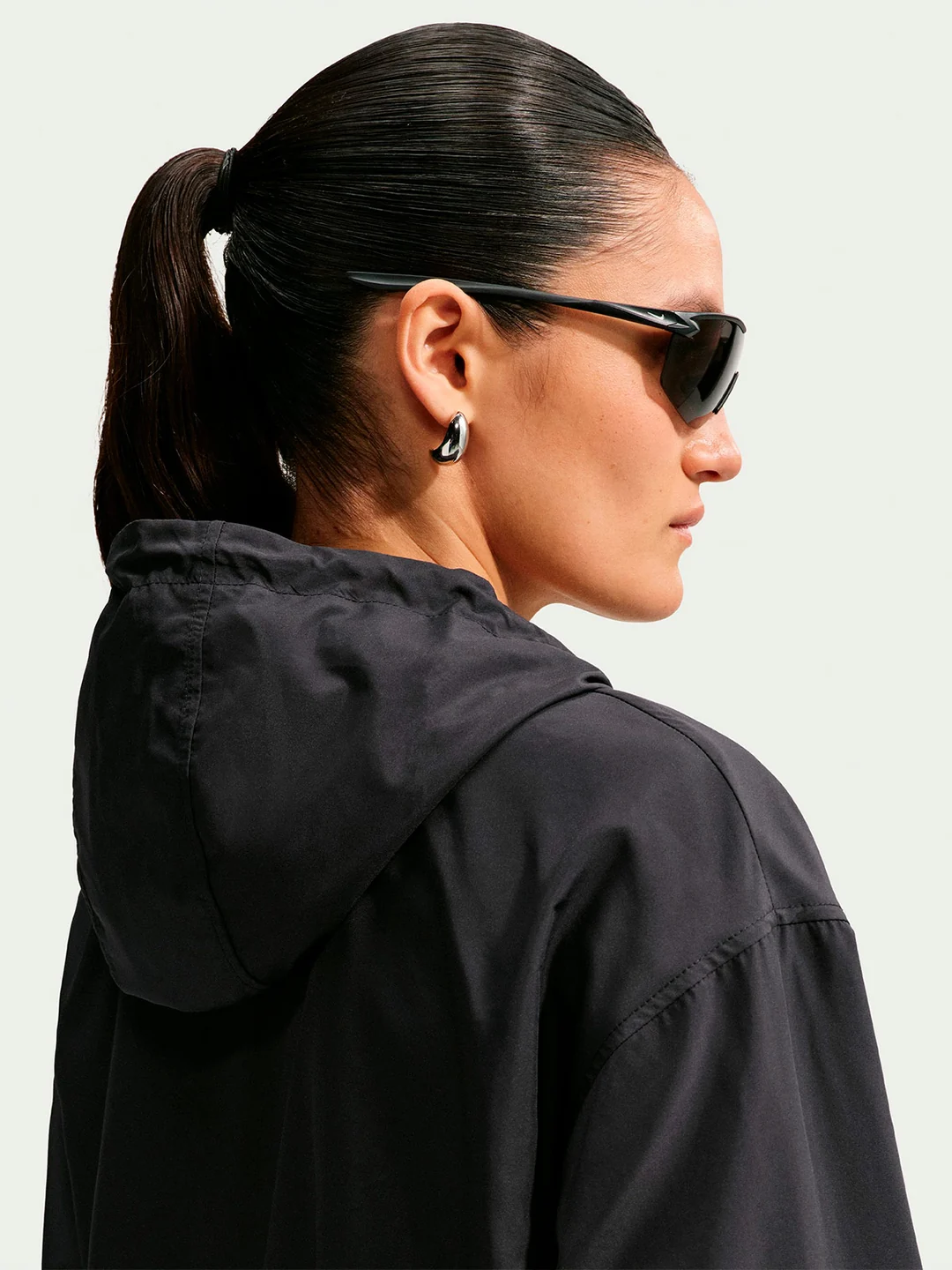 CASACA MUJER NIKE NEGRO CLASSIC - 5