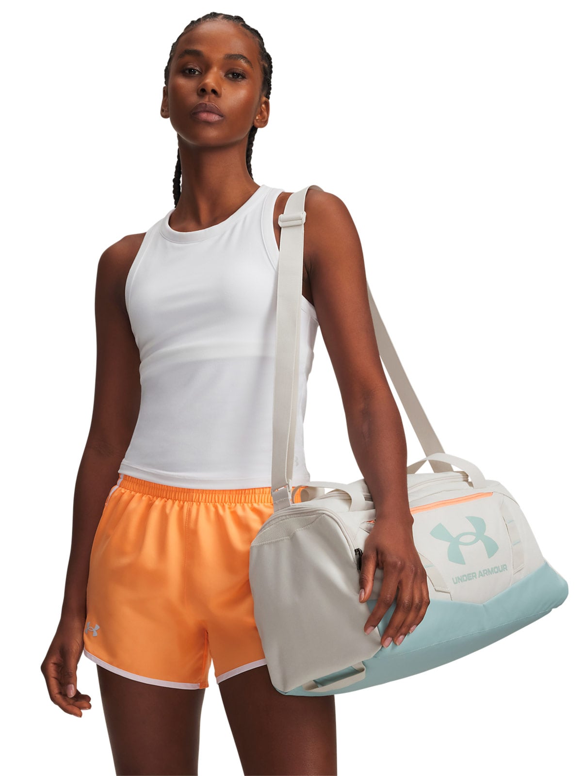 BOLSO DEPORTIVO UNISEX UNDER ARMOUR BLANCO UNDENIABLE - 3