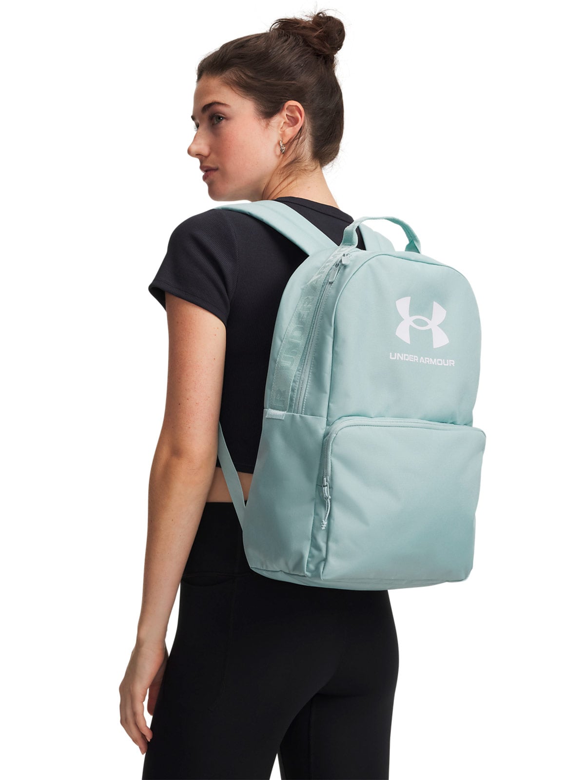 MOCHILA UNISEX UNDER ARMOUR AZUL ESSENTIAL - 3