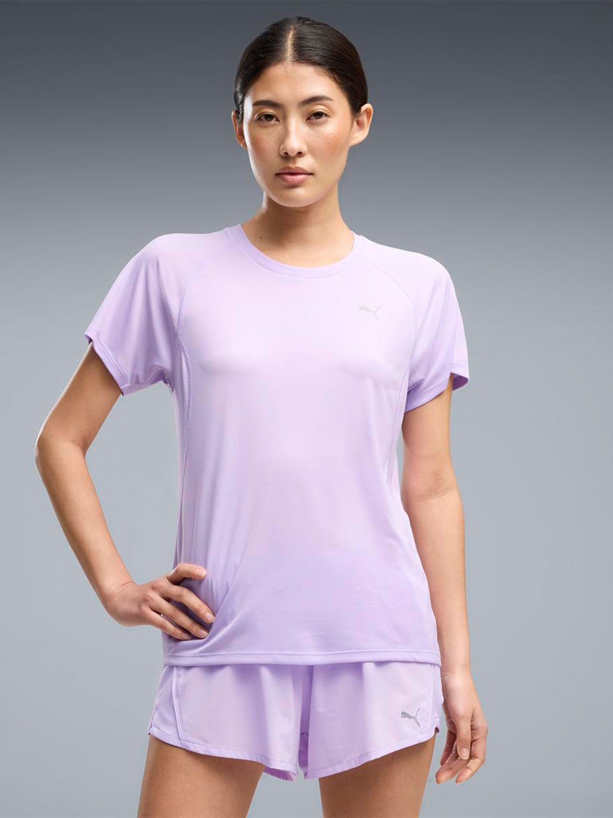 POLO MUJER PUMA MORADO RUN VELOCITY - 3