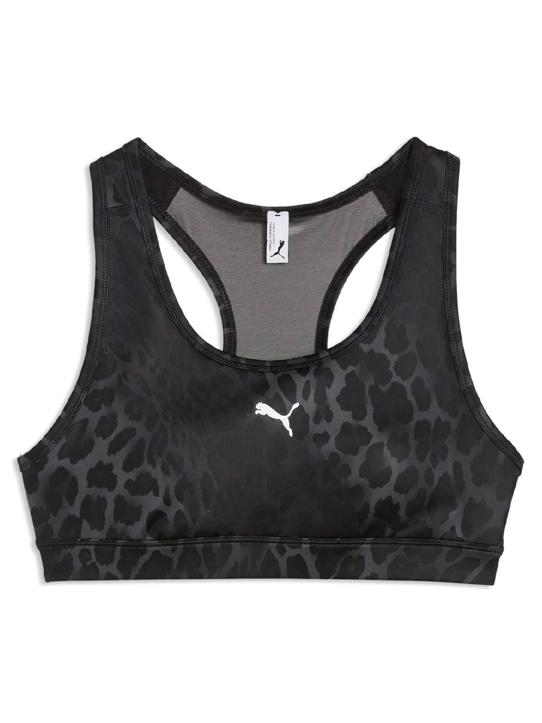 TOP DEPORTIVO MUJER PUMA NEGRO 4KEEPS - 1