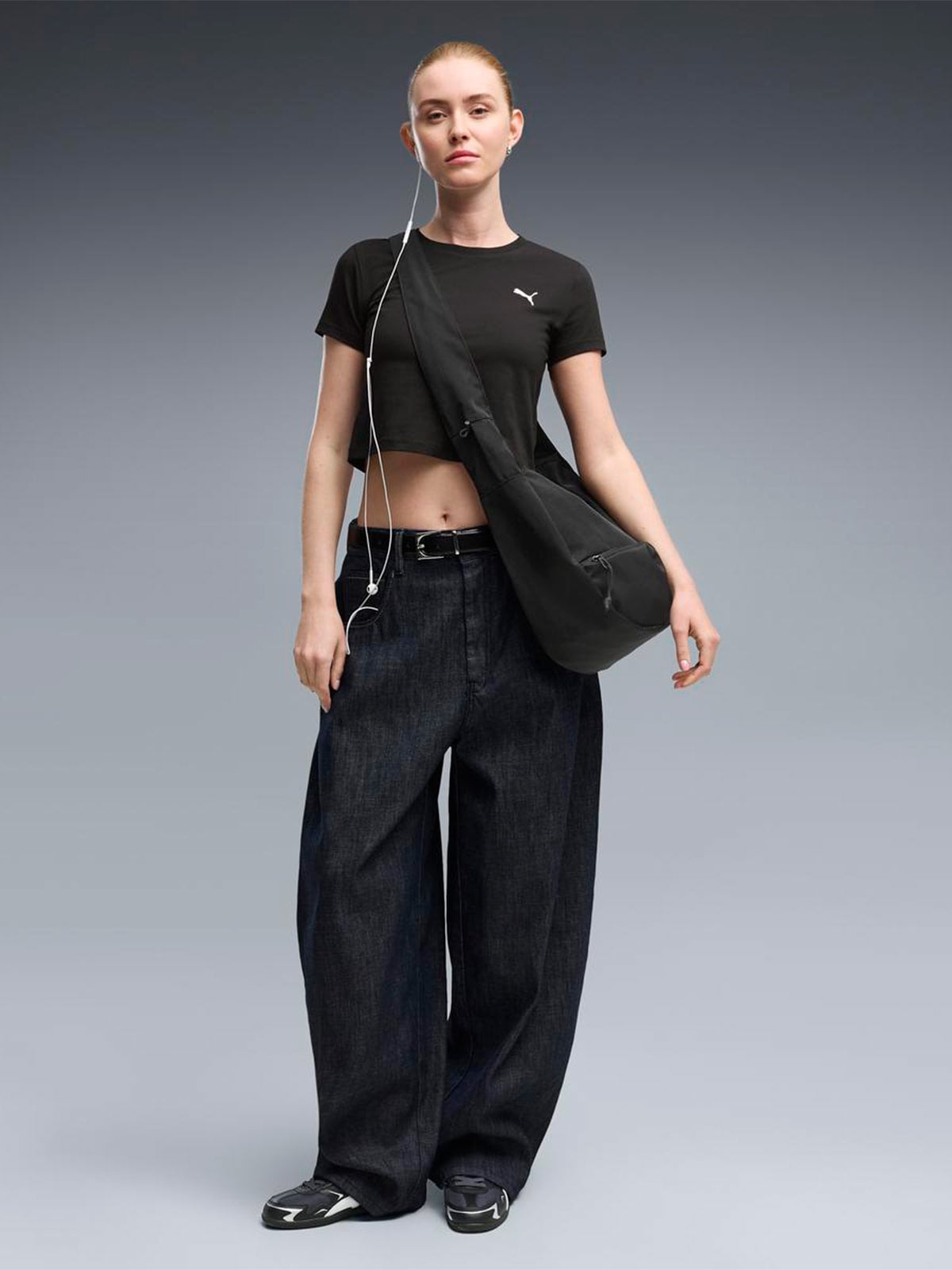 POLO MUJER PUMA NEGRO WARDROBE - 5