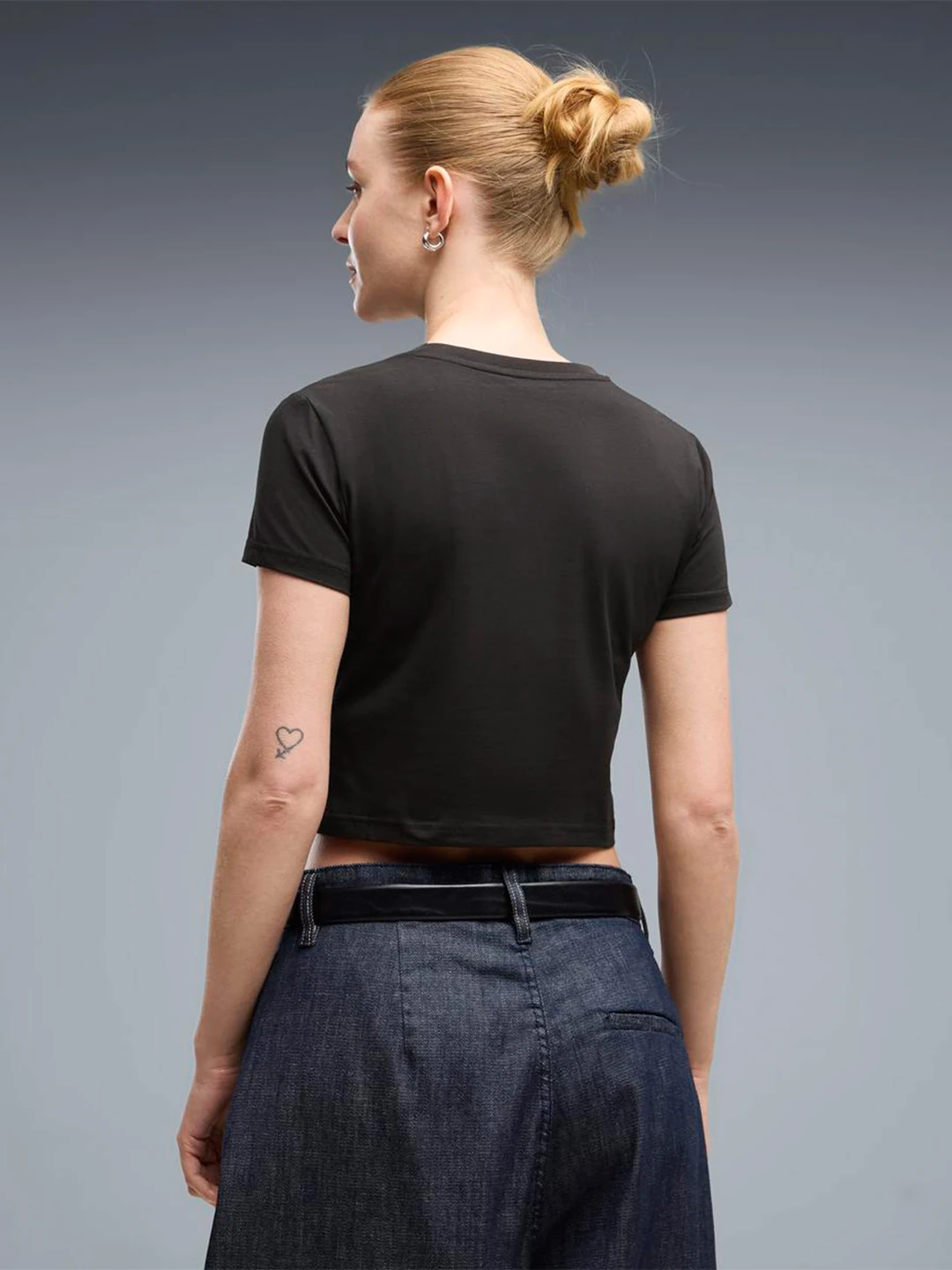 POLO MUJER PUMA NEGRO WARDROBE - 4