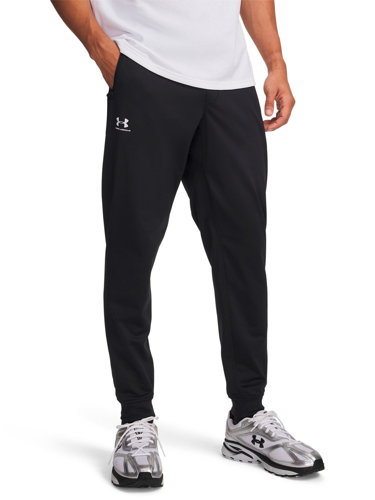 PANTALÓN JOGGER HOMBRE UNDER ARMOUR NEGRO - 1