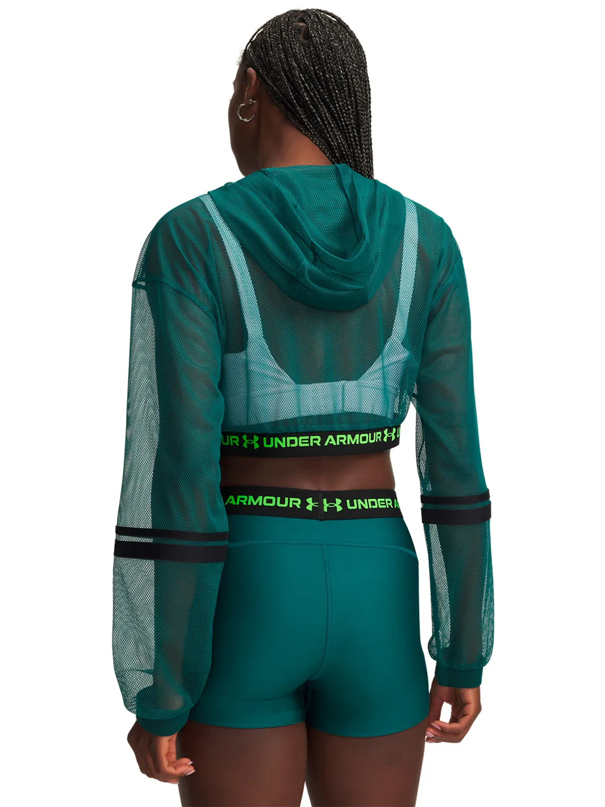 CASACA HOMBRE UNDER ARMOUR VERDE HEATGEAR - 2
