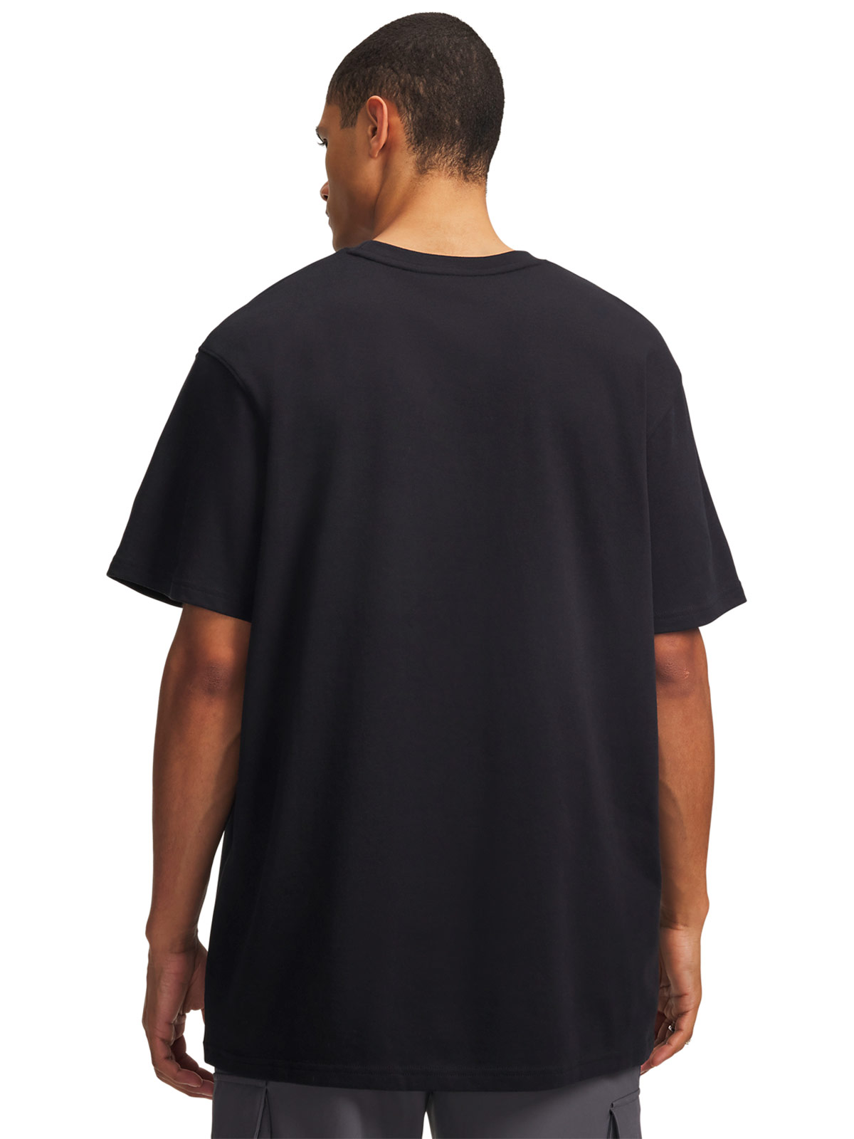 CAMISETA MANGA CORTA HOMBRE UNDER ARMOUR NEGRO - 2