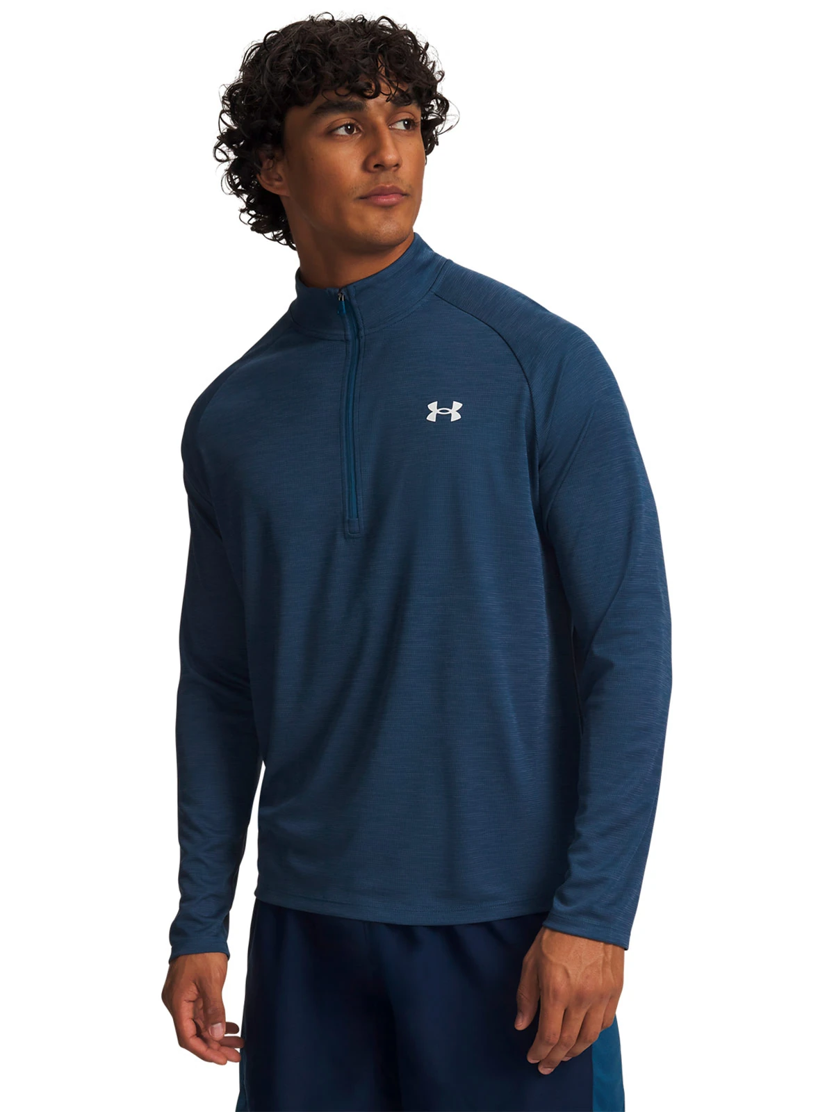 POLERA HOMBRE UNDER ARMOUR AZUL - 1