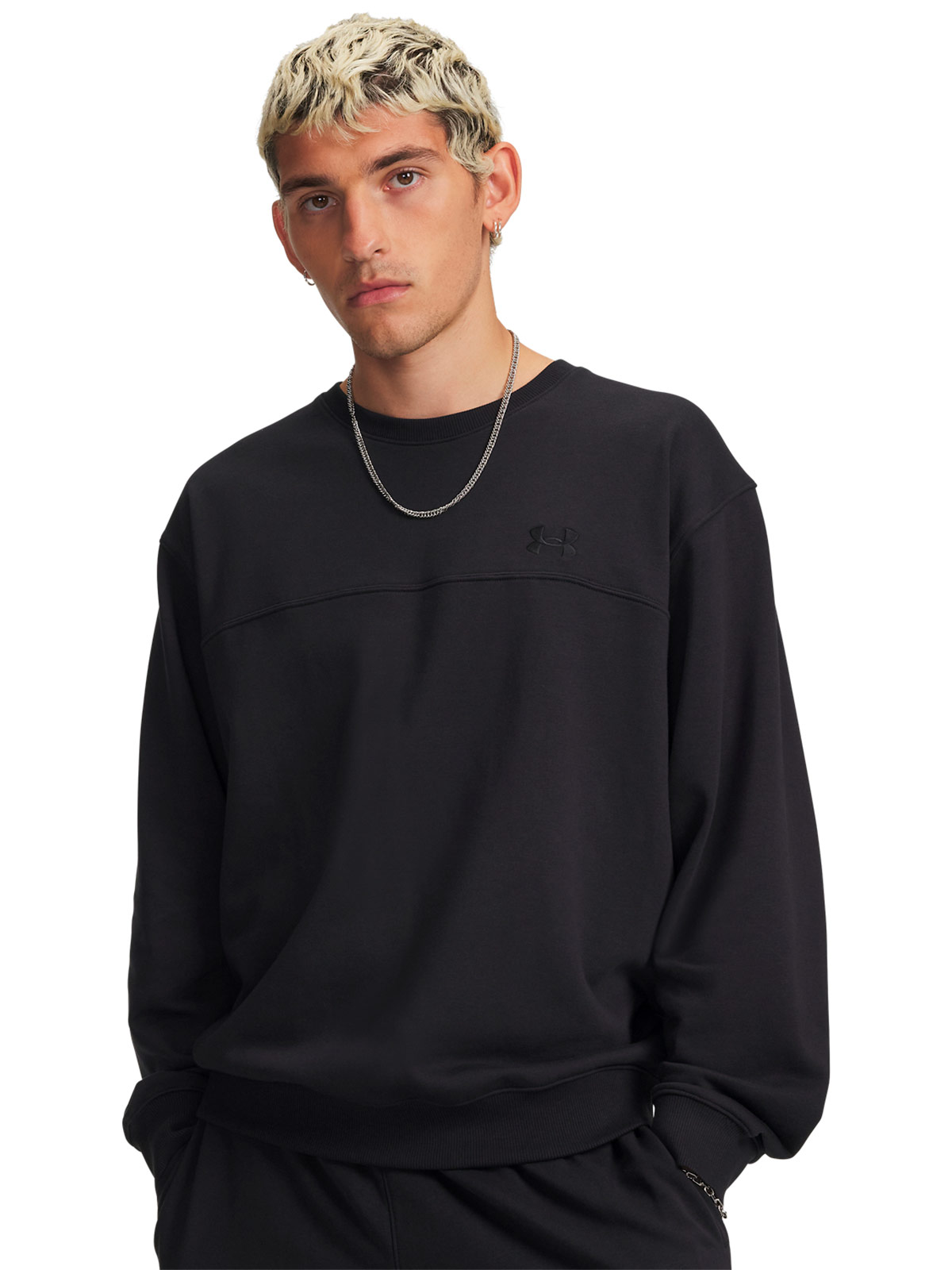 POLERA MUJER UNDER ARMOUR NEGRO - 1