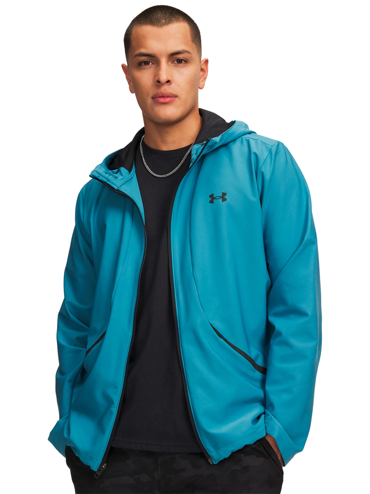 CASACA HOMBRE UNDER ARMOUR AZUL UNSTOPPABLE - 1
