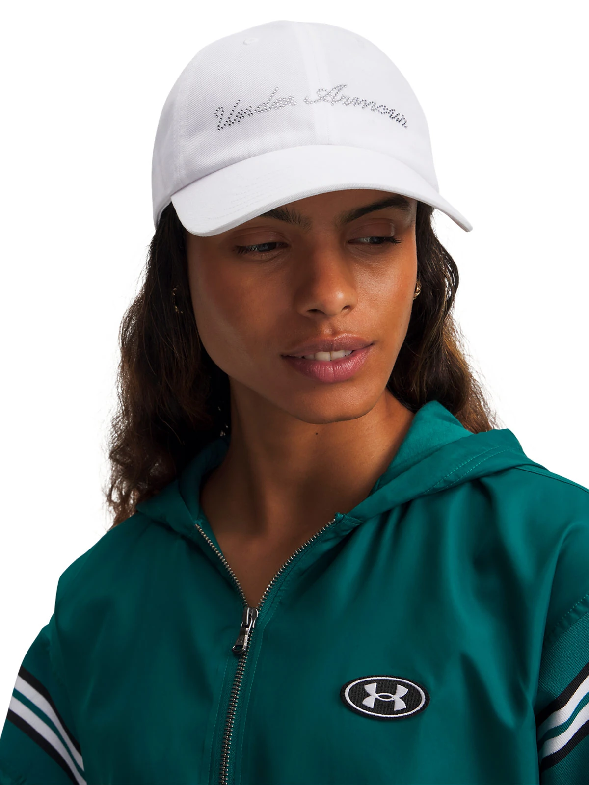GORRA MUJER UNDER ARMOUR BLANCO ESSENTIAL - 2