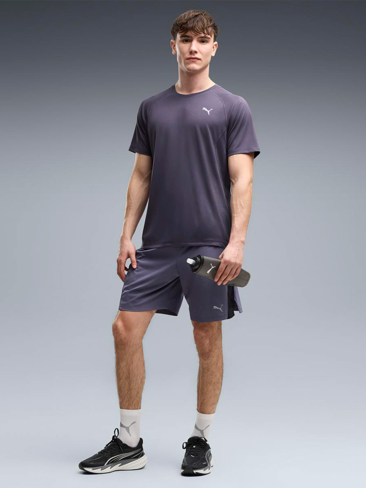 POLO HOMBRE PUMA MORADO - 5
