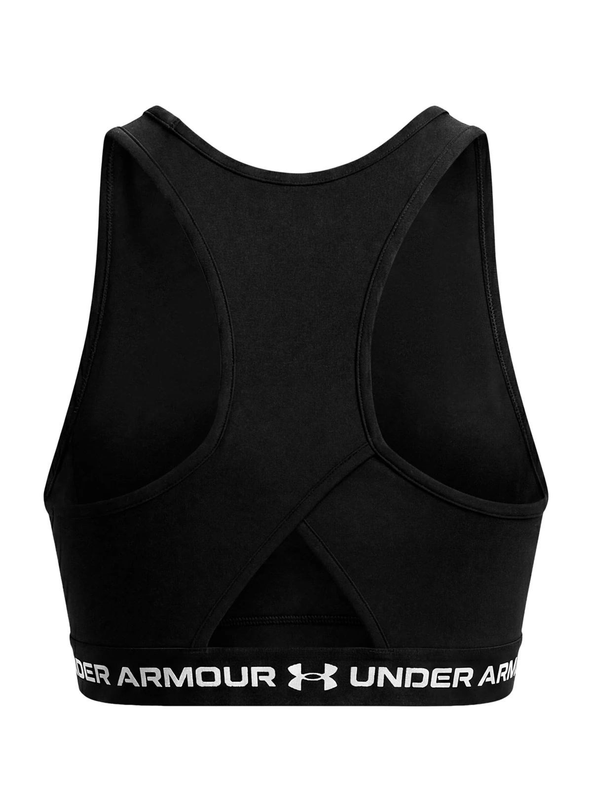 TOP DEPORTIVO MUJER UNDER ARMOUR NEGRO HEATGEAR - 2