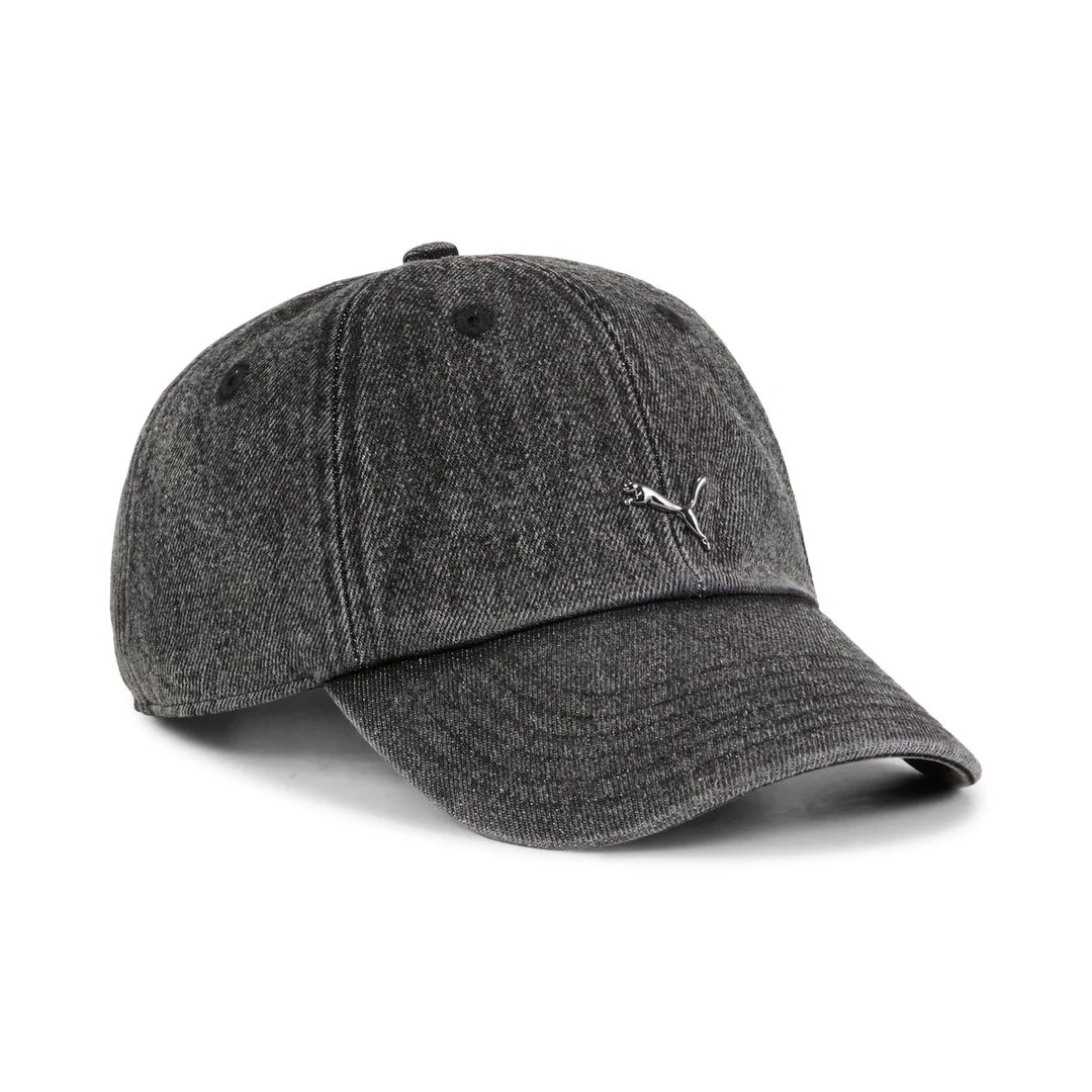 GORRO UNISEX PUMA NEGRO WARDROBE METAL DAD CAP - 1