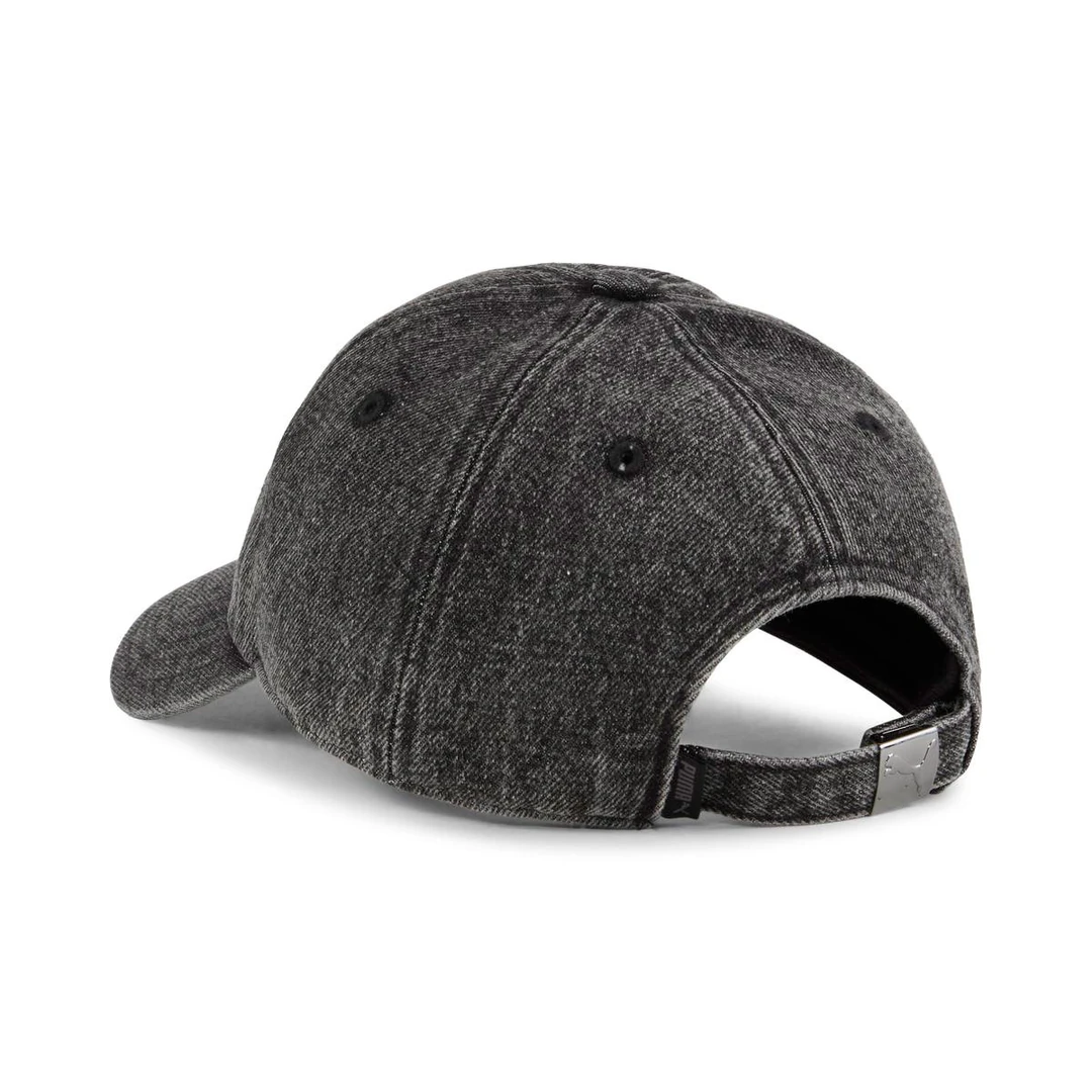 GORRO UNISEX PUMA NEGRO WARDROBE METAL DAD CAP - 2