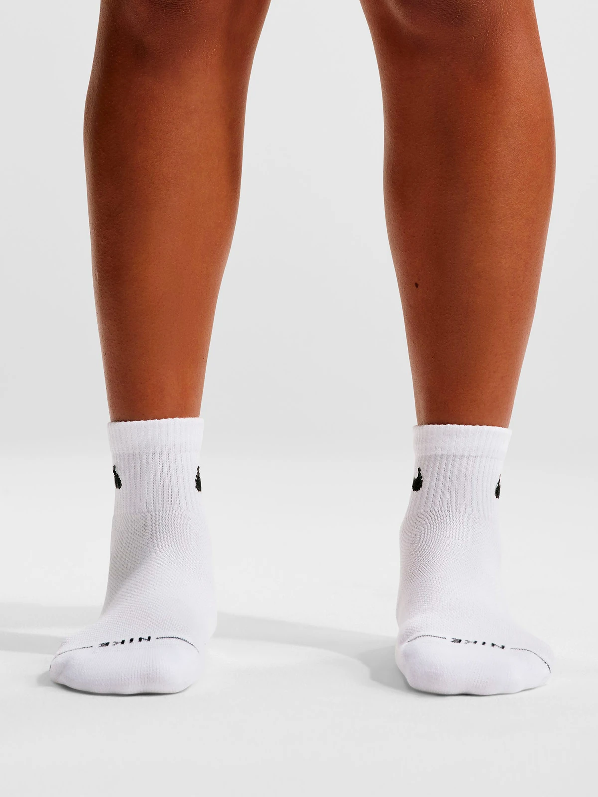 PACK X3 MEDIAS CORTAS UNISEX NIKE BLANCO - 1