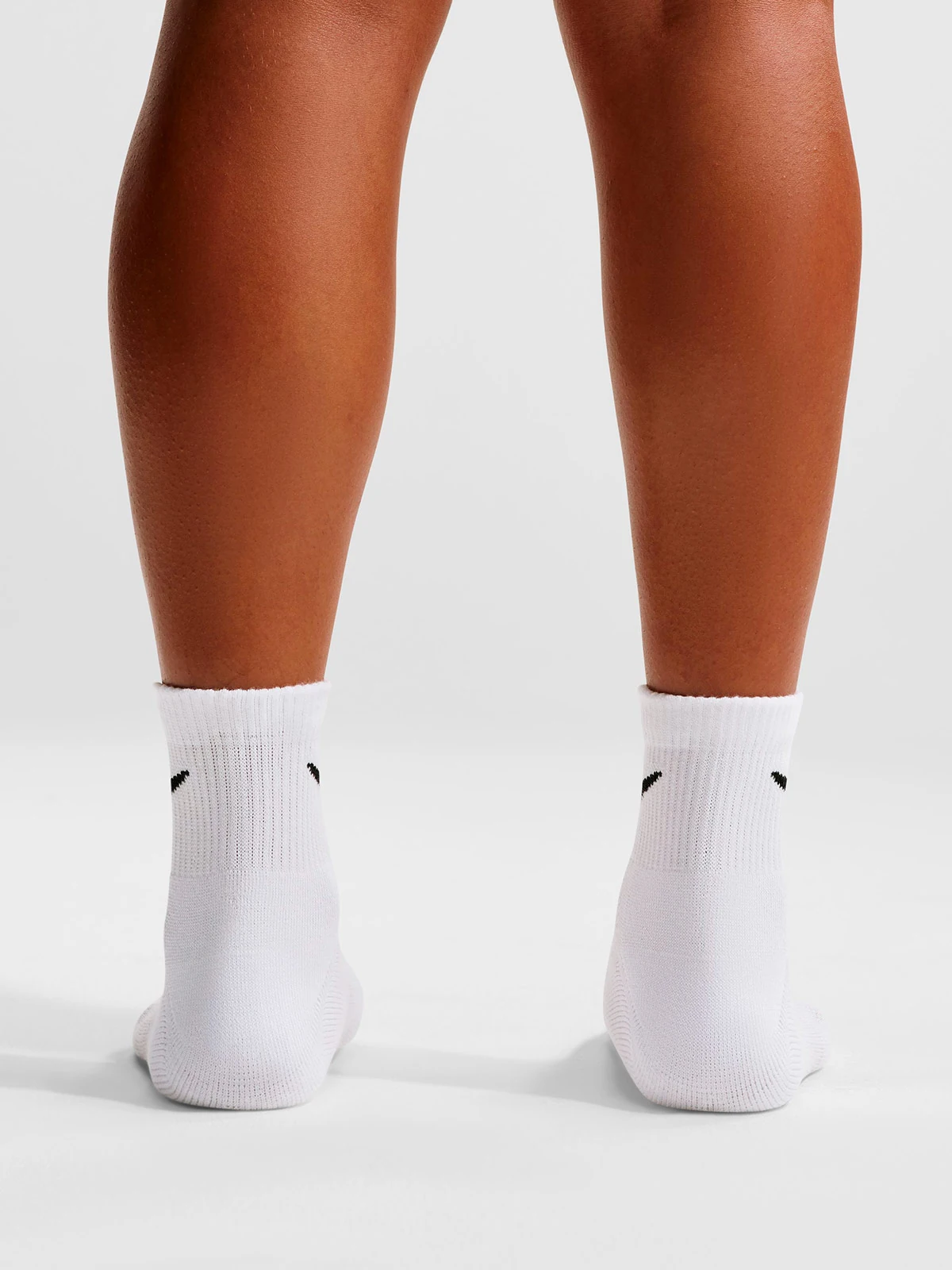 PACK X3 MEDIAS CORTAS UNISEX NIKE BLANCO - 2