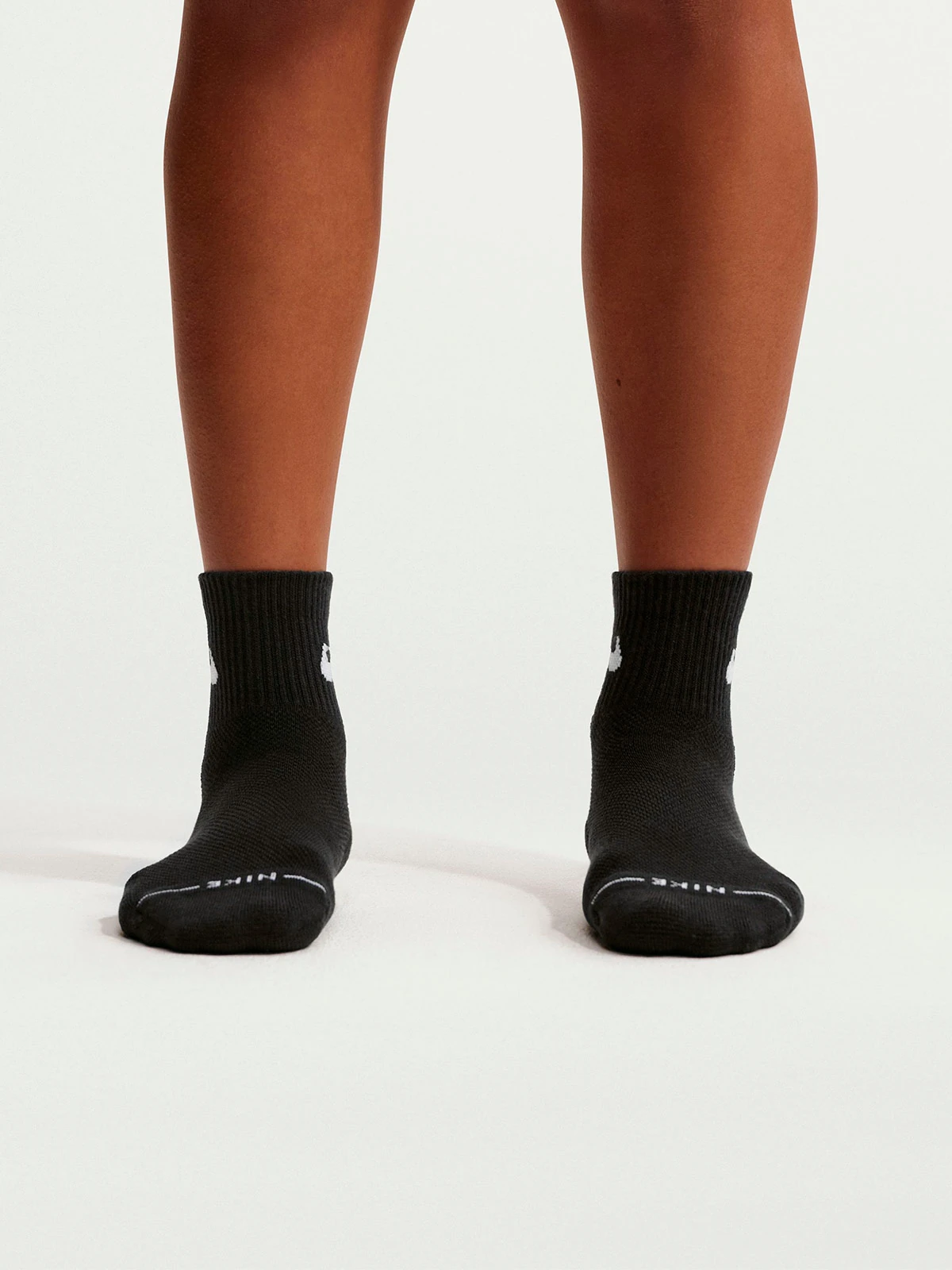 PACK X3 MEDIAS CORTAS UNISEX NIKE NEGRO - 1