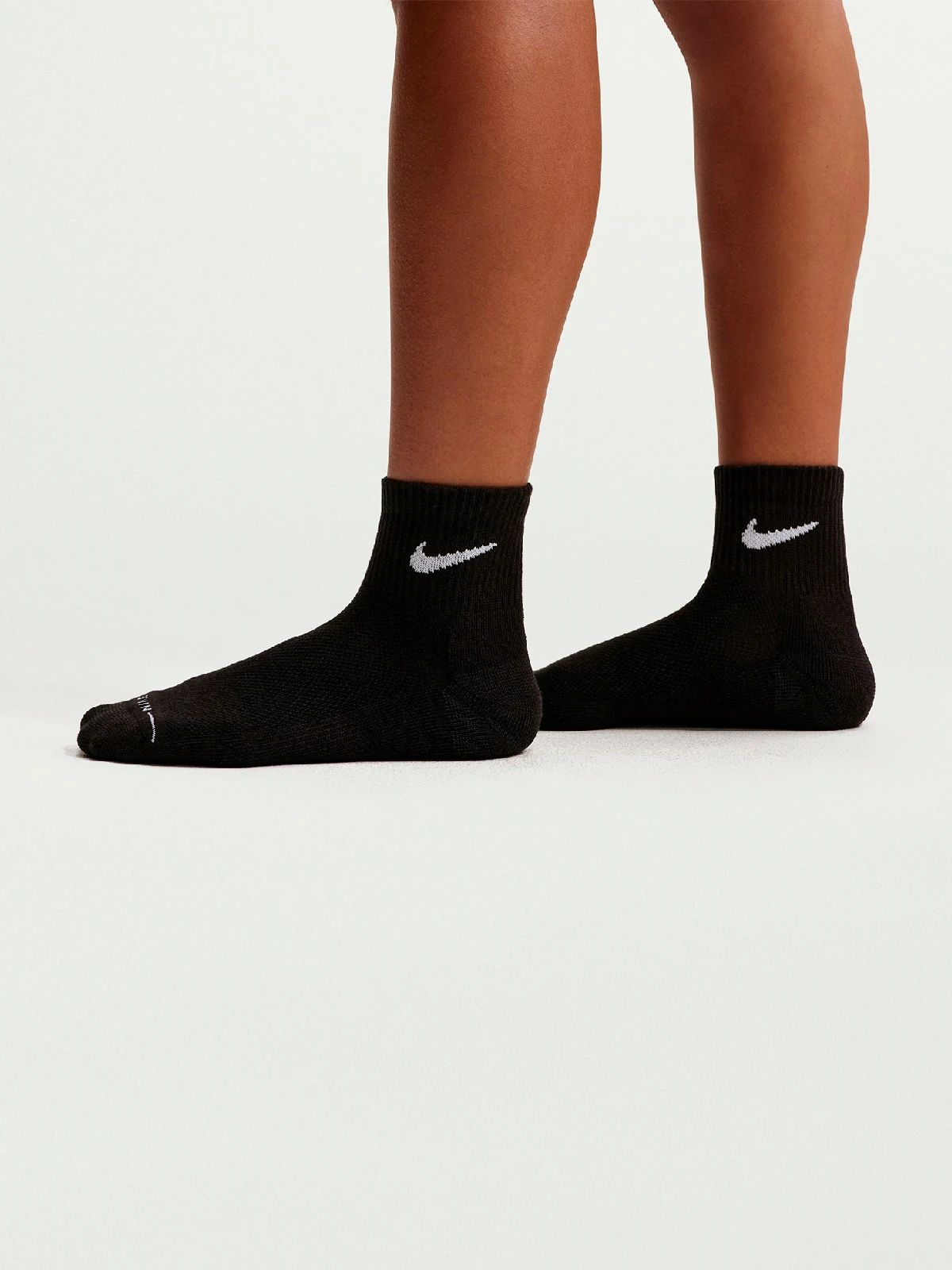 PACK X3 MEDIAS CORTAS UNISEX NIKE NEGRO - 3