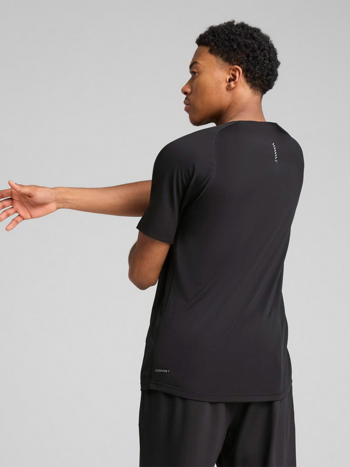 POLO HOMBRE PUMA NEGRO CLOUDSPUN - 3
