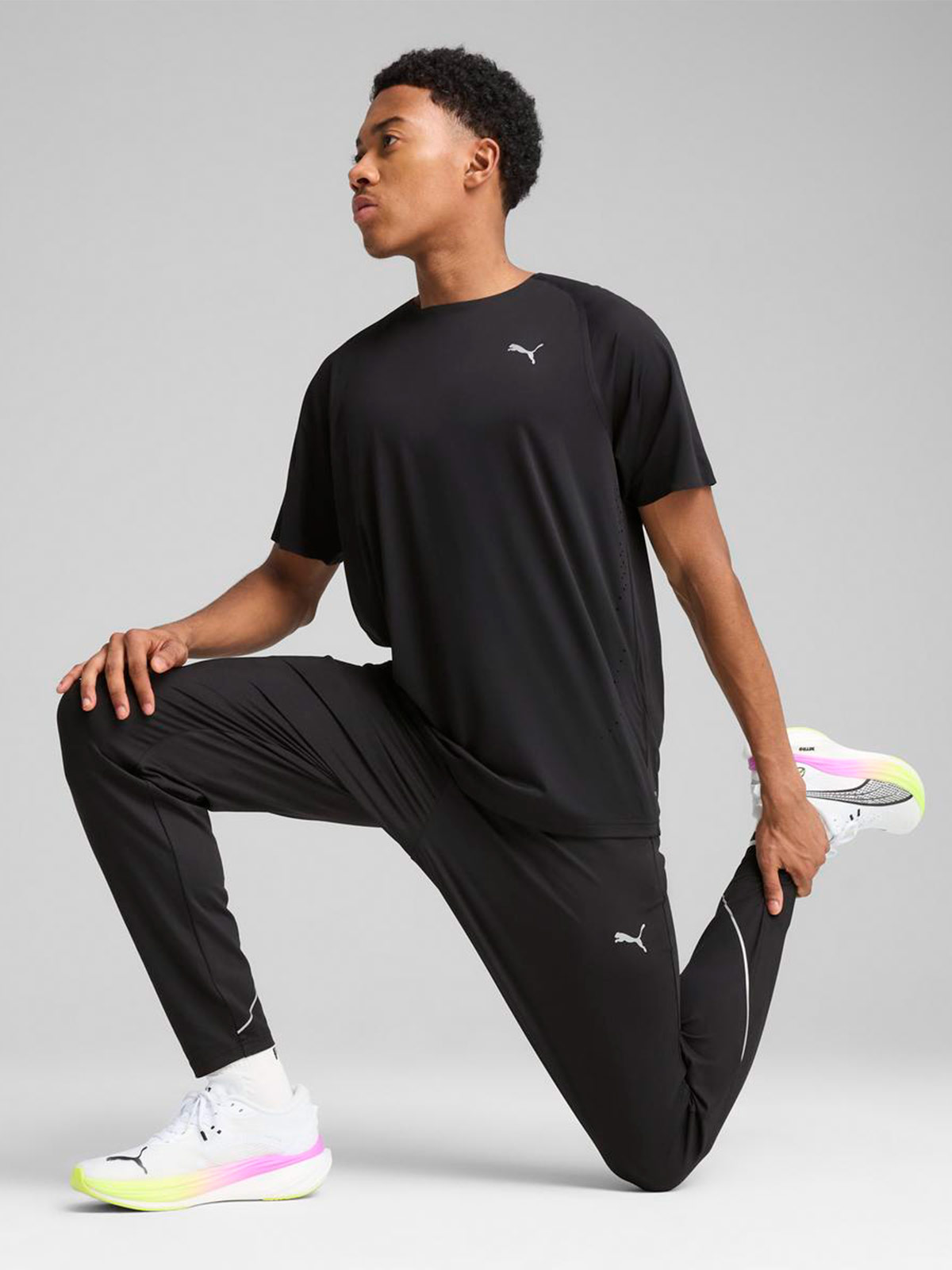 POLO HOMBRE PUMA NEGRO CLOUDSPUN - 4