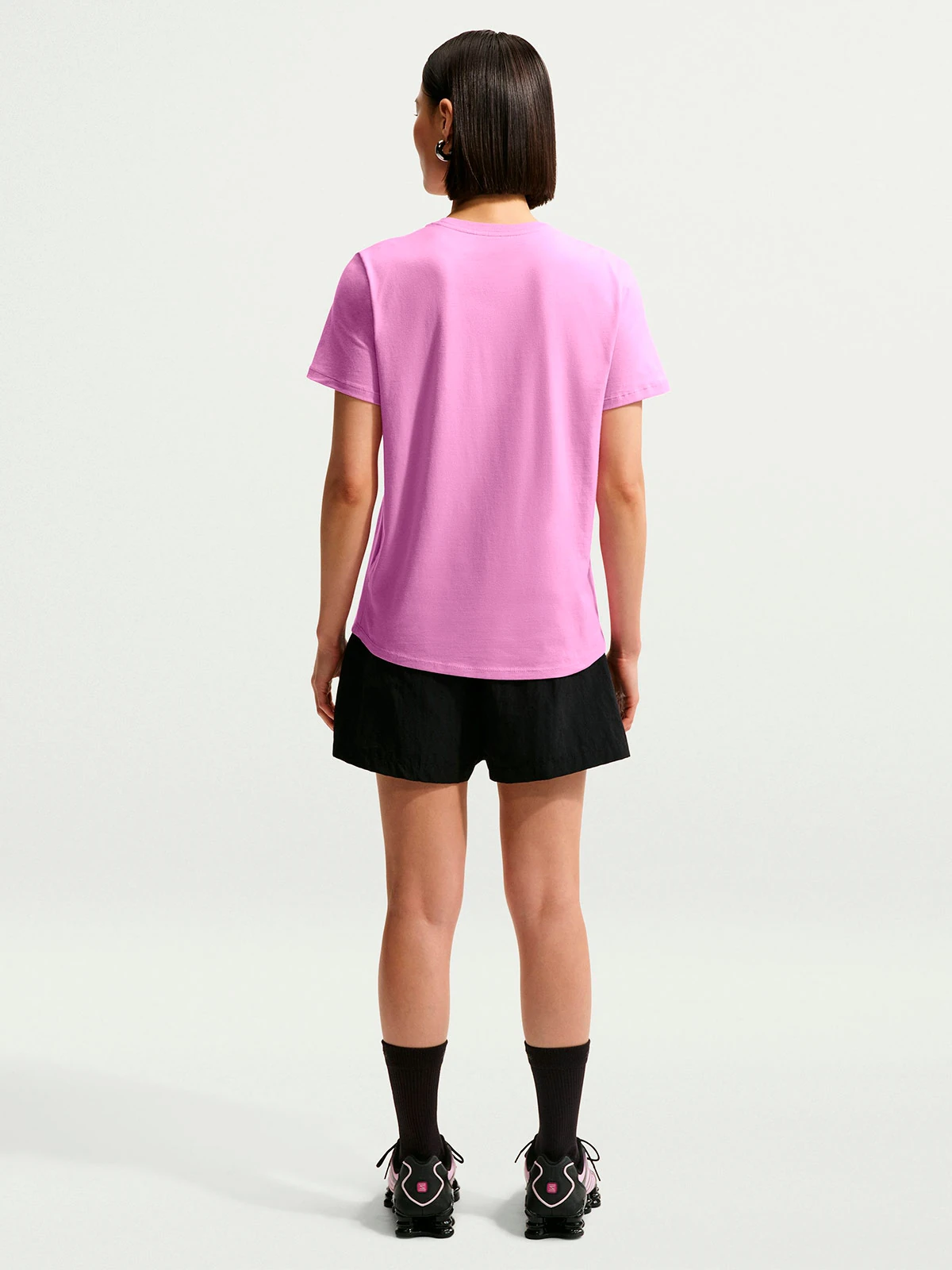 CAMISETA MANGA CORTA MUJER NIKE CLUB ESSENTIALS - 5