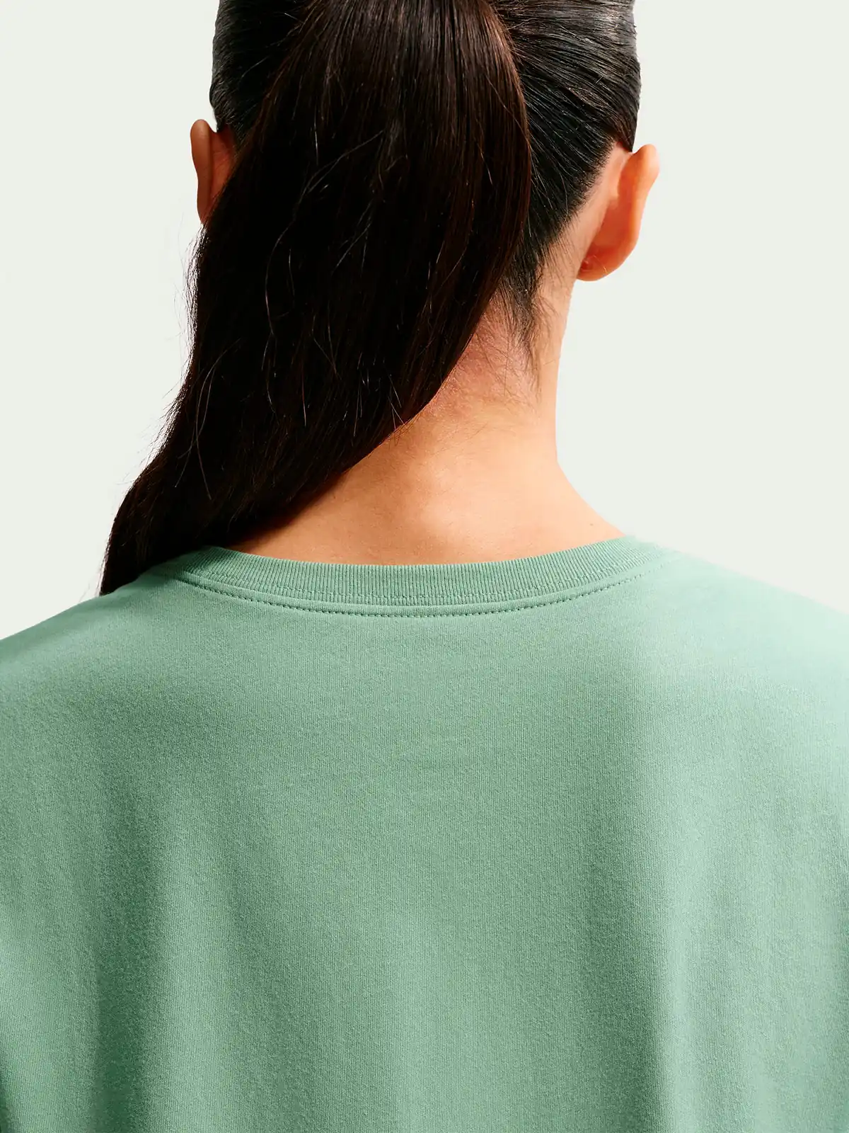 CAMISETA MANGA CORTA MUJER NIKE VERDE - 3