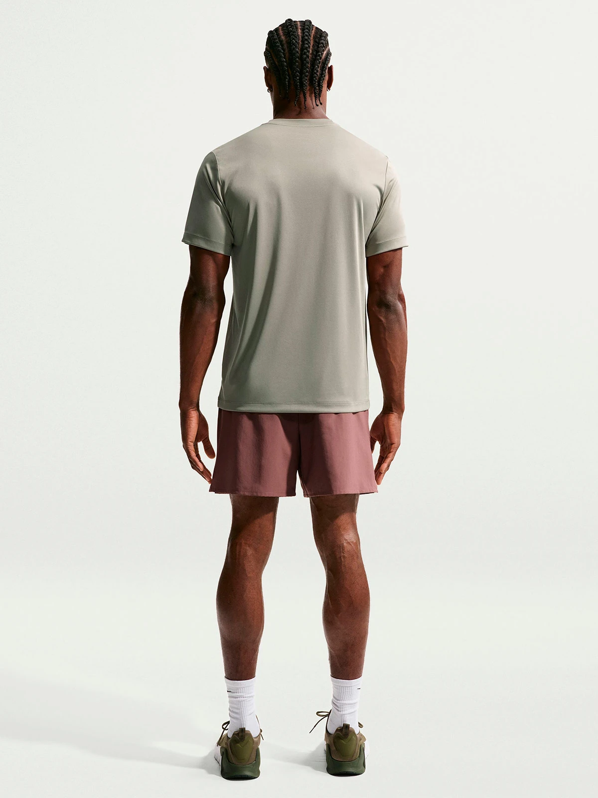 CAMISETA MANGA CORTA HOMBRE NIKE GRIS - 5
