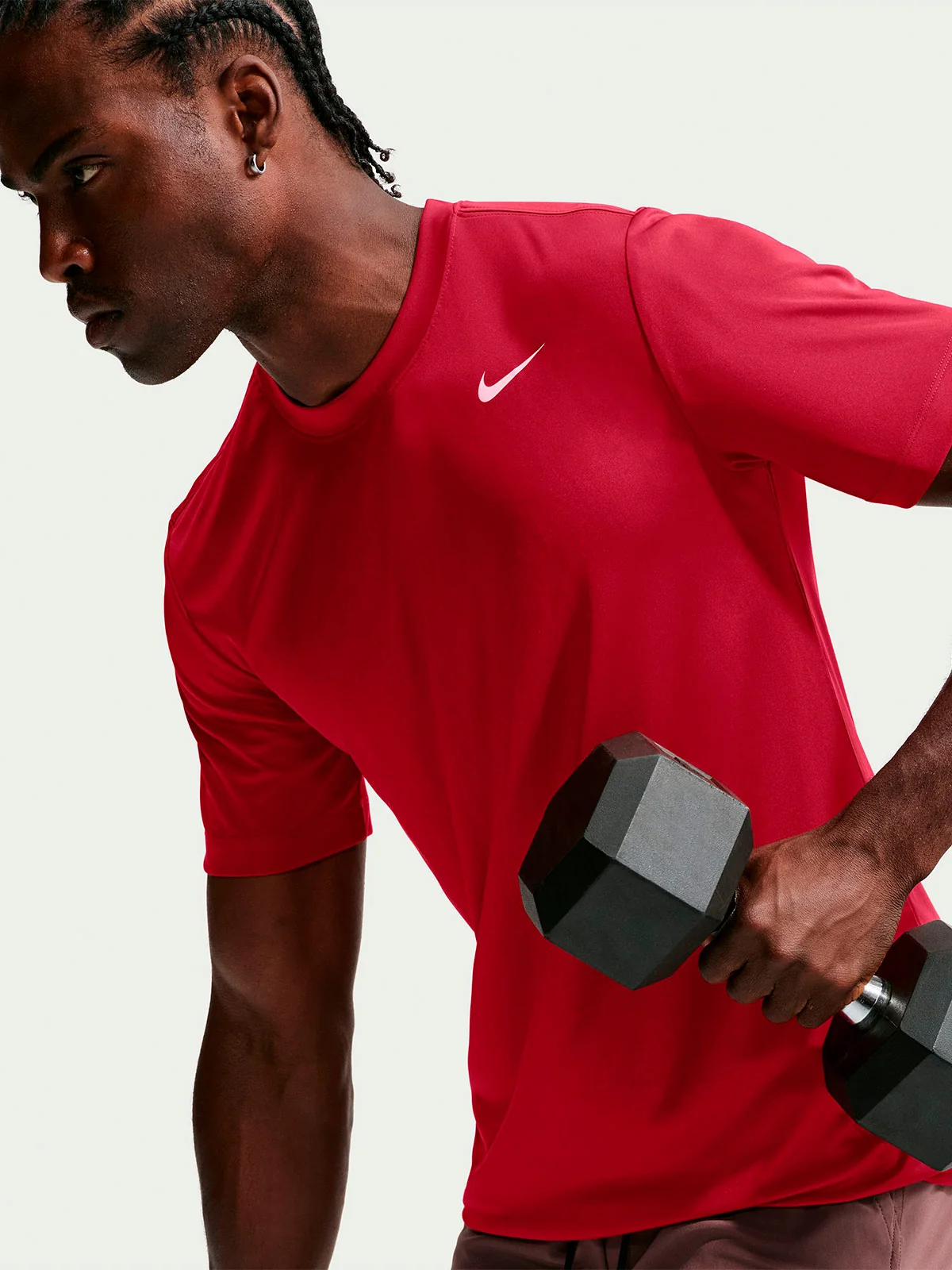 CAMISETA MANGA CORTA HOMBRE NIKE ROJO - 5