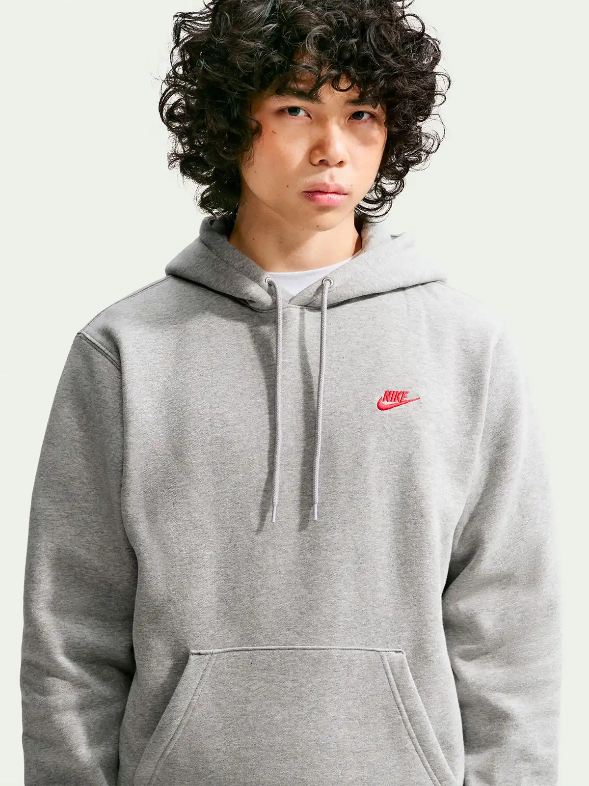 POLERA MANGA LARGA HOMBRE NIKE GRIS - 2
