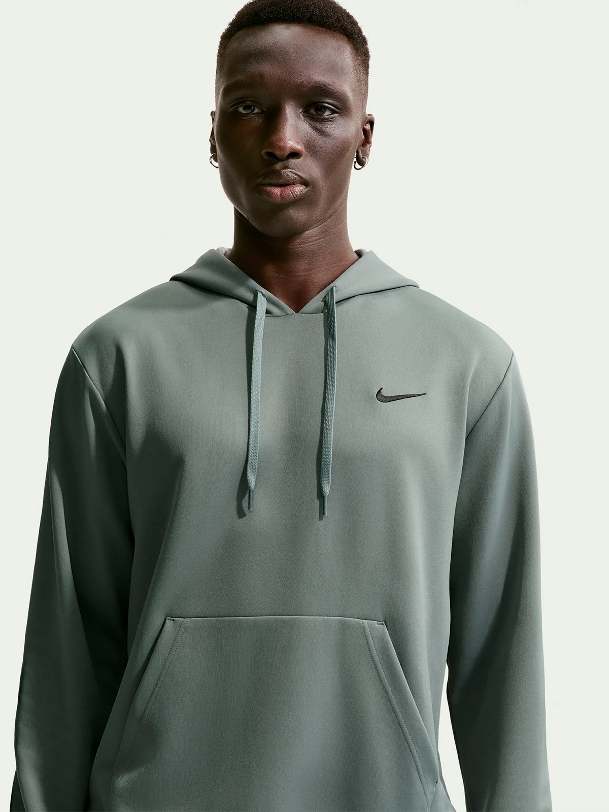 POLERA MANGA LARGA HOMBRE NIKE GRIS - 2