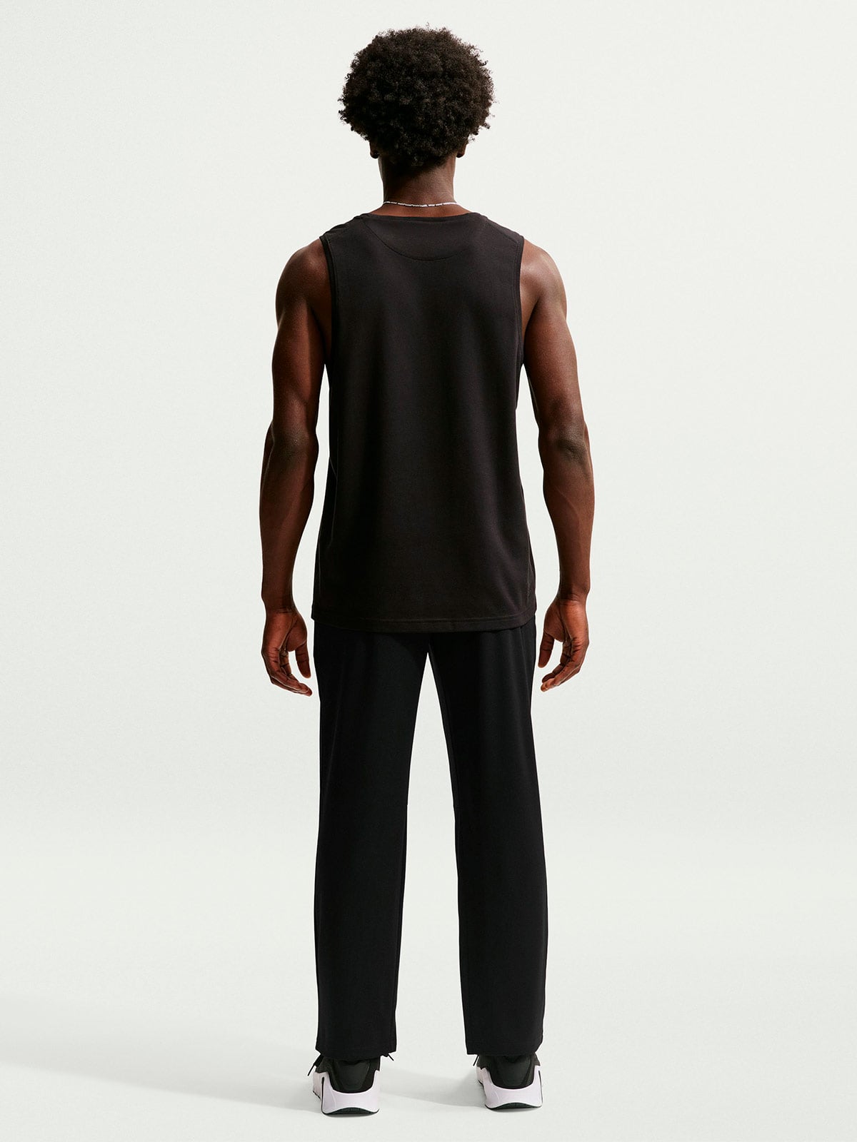 PANTALÓN BUZO HOMBRE NIKE NEGRO - 4