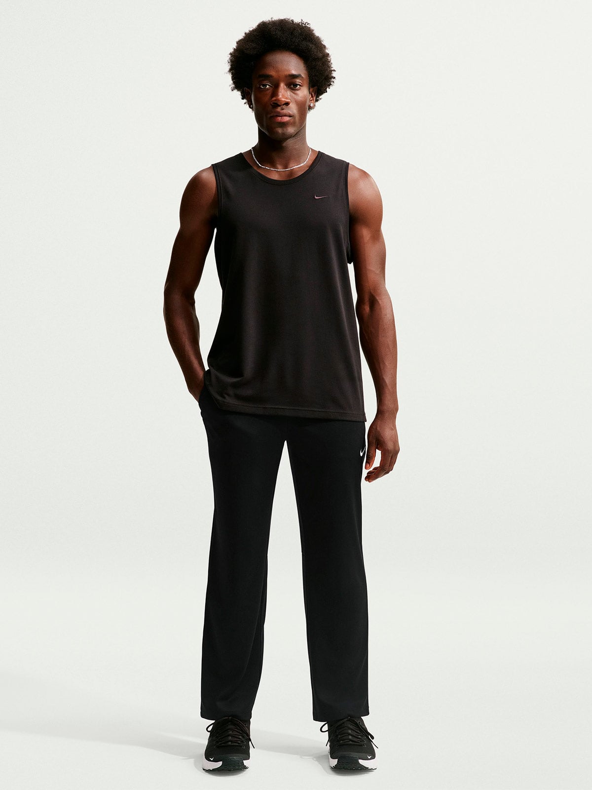 PANTALÓN BUZO HOMBRE NIKE NEGRO - 3