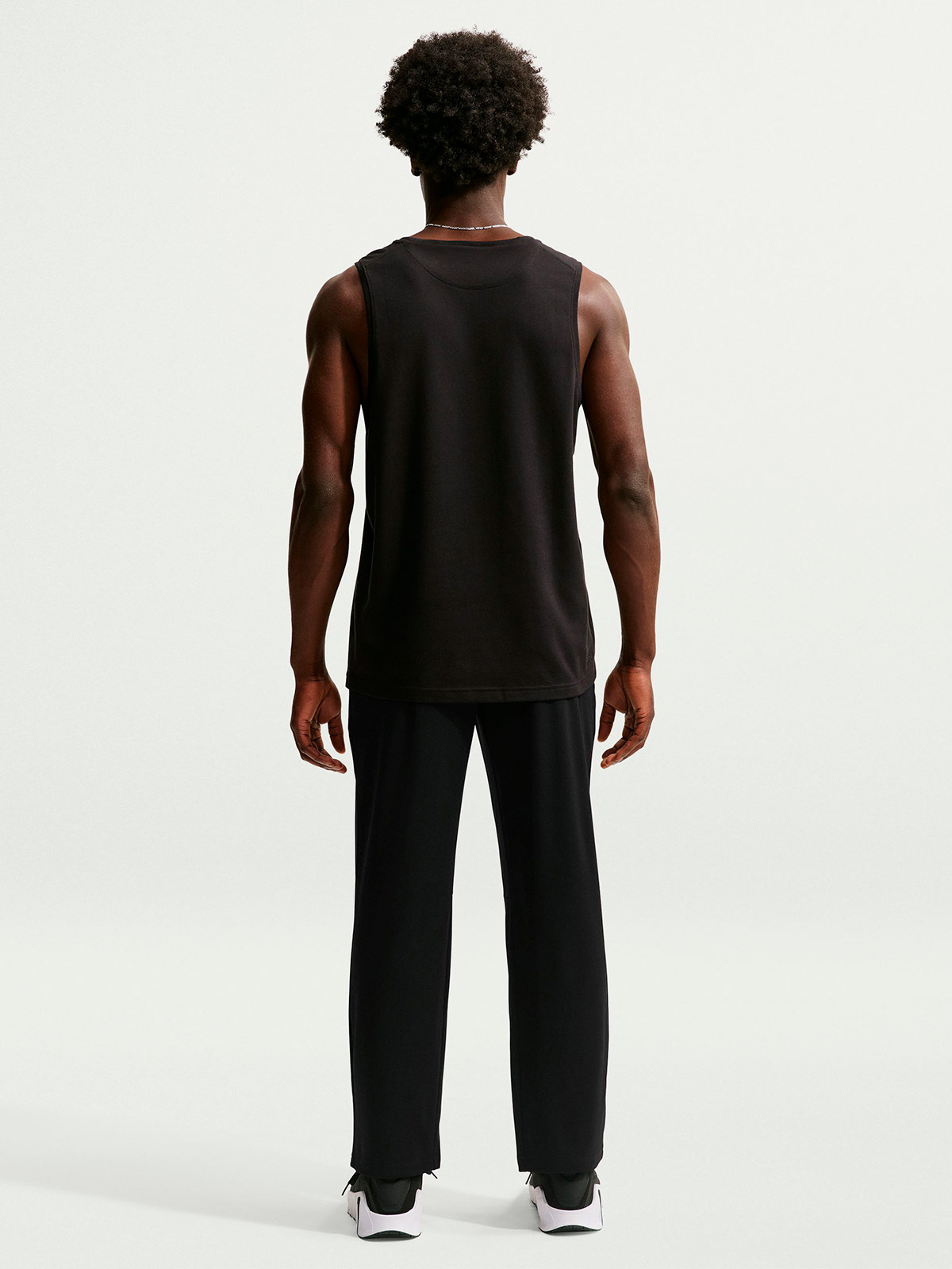 PANTALÓN BUZO HOMBRE NIKE NEGRO - 4