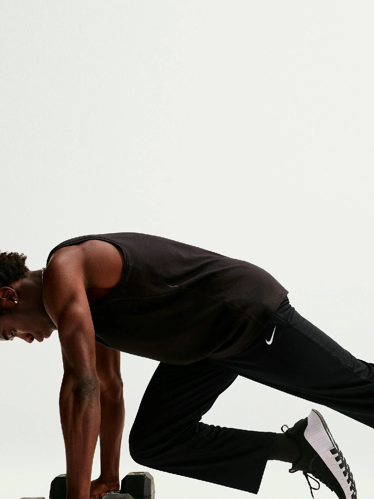 PANTALÓN BUZO HOMBRE NIKE NEGRO - 5