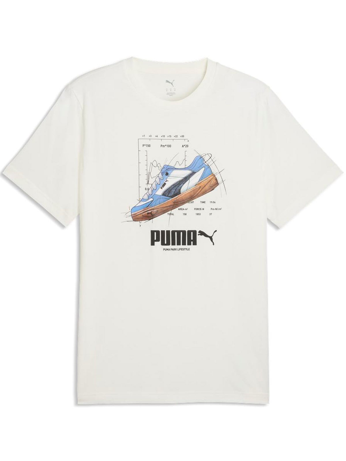 POLO ALGODÓN HOMBRE PUMA BLANCO GRAPICHS SNEAKER - 3