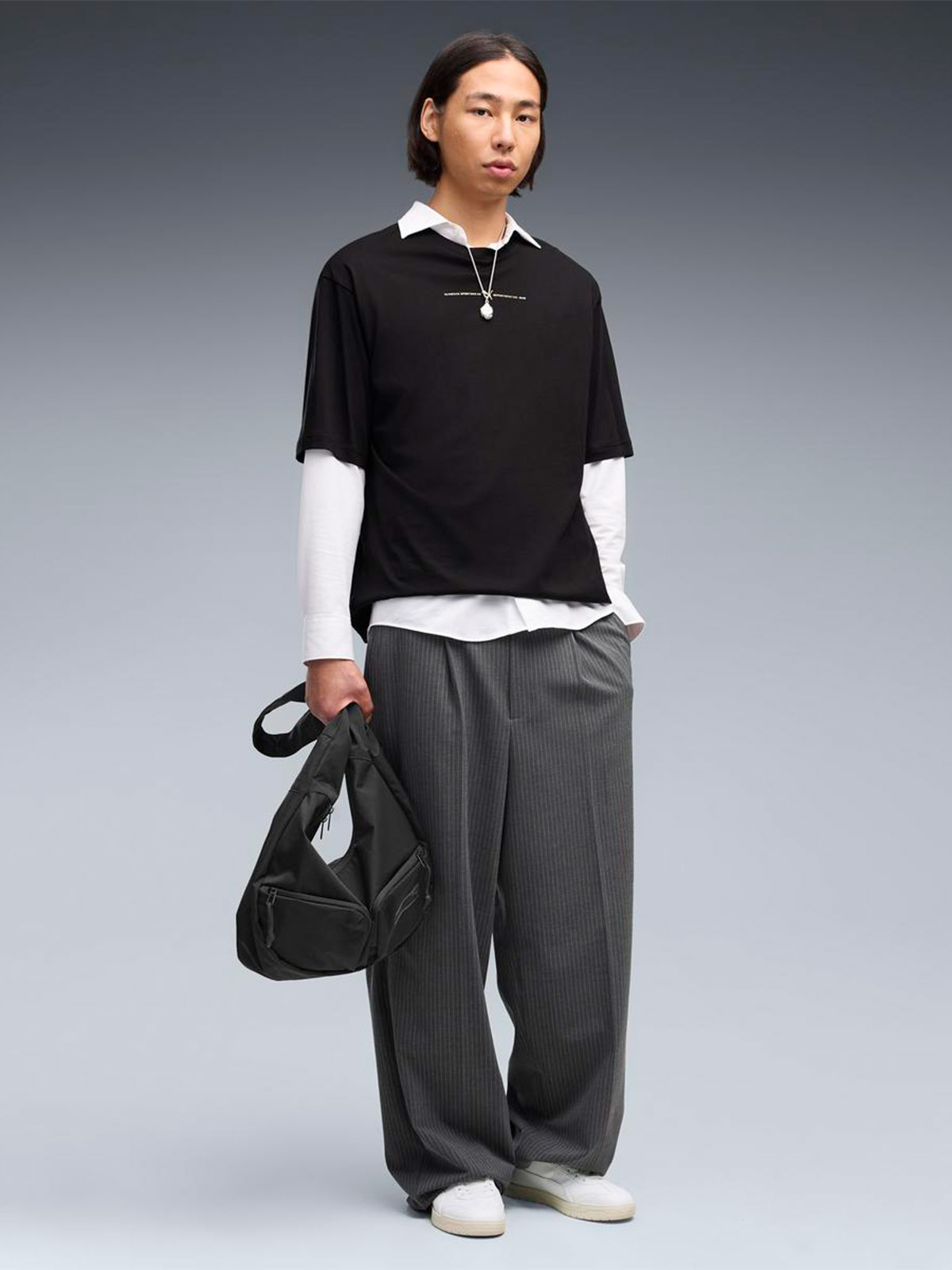 POLO ALGODÓN HOMBRE PUMA NEGRO GRAPHIC BOXY FOIL - 5