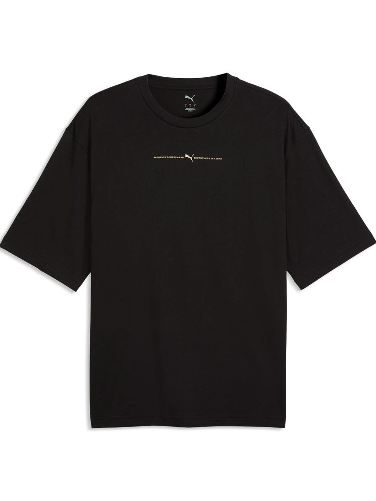 POLO ALGODÓN HOMBRE PUMA NEGRO GRAPHIC BOXY FOIL - 3