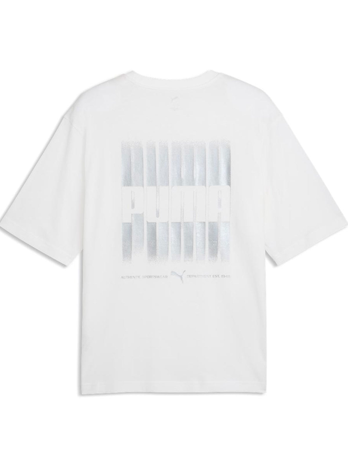 POLO ALGODÓN HOMBRE PUMA BLANCO GRAPHIC BOXY FOIL - 4