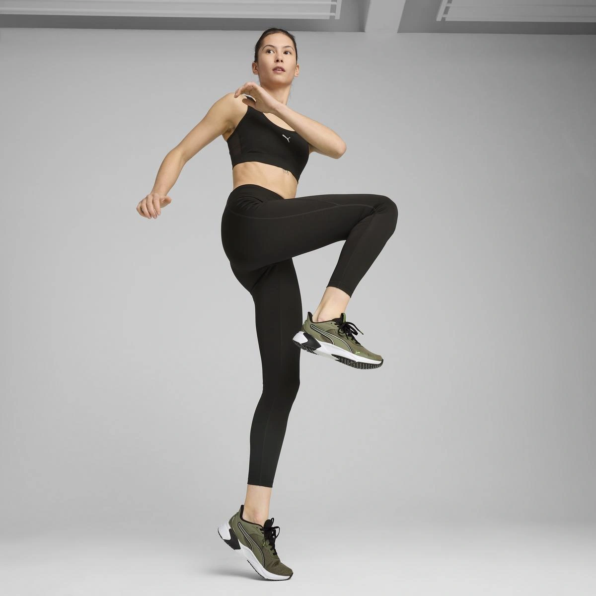 LEGGING MUJER PUMA TRAIN ALL DAY ESSENTIALS TIGHT NEGRO - 1
