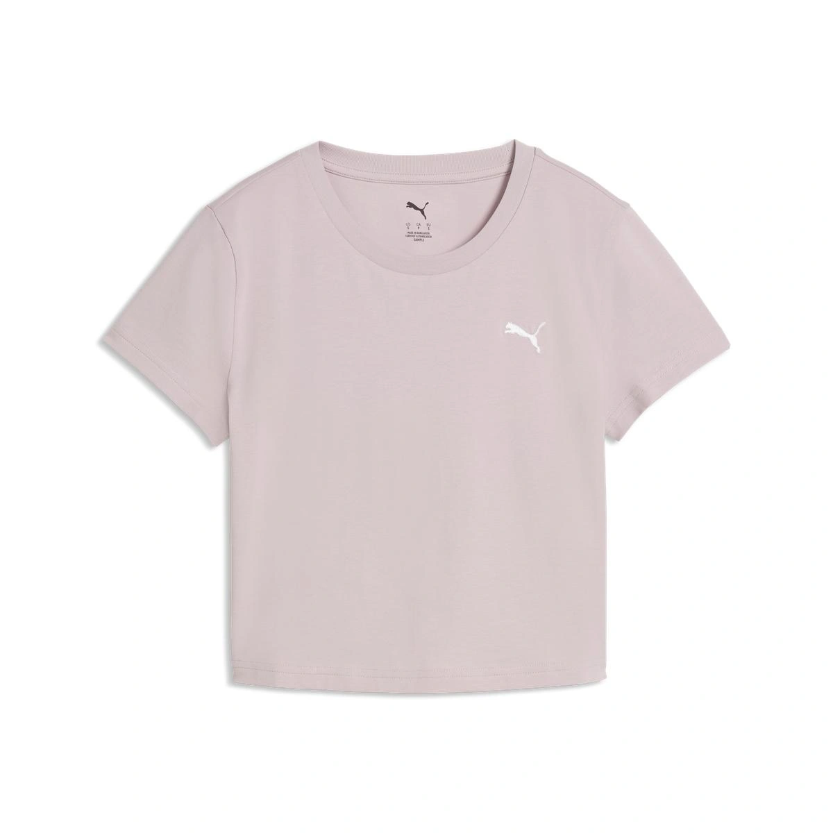 POLO MUJER PUMA WARDROBE ESS BABY TEE ROSADO - 1